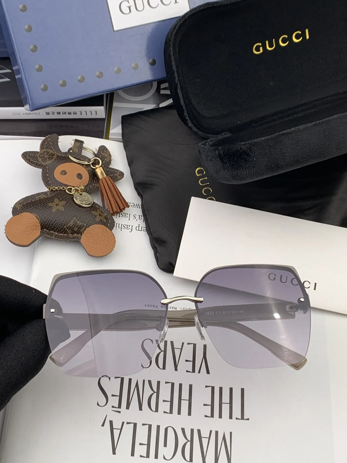 Gucci Ava Sunglasses [hmpnjA] view 4