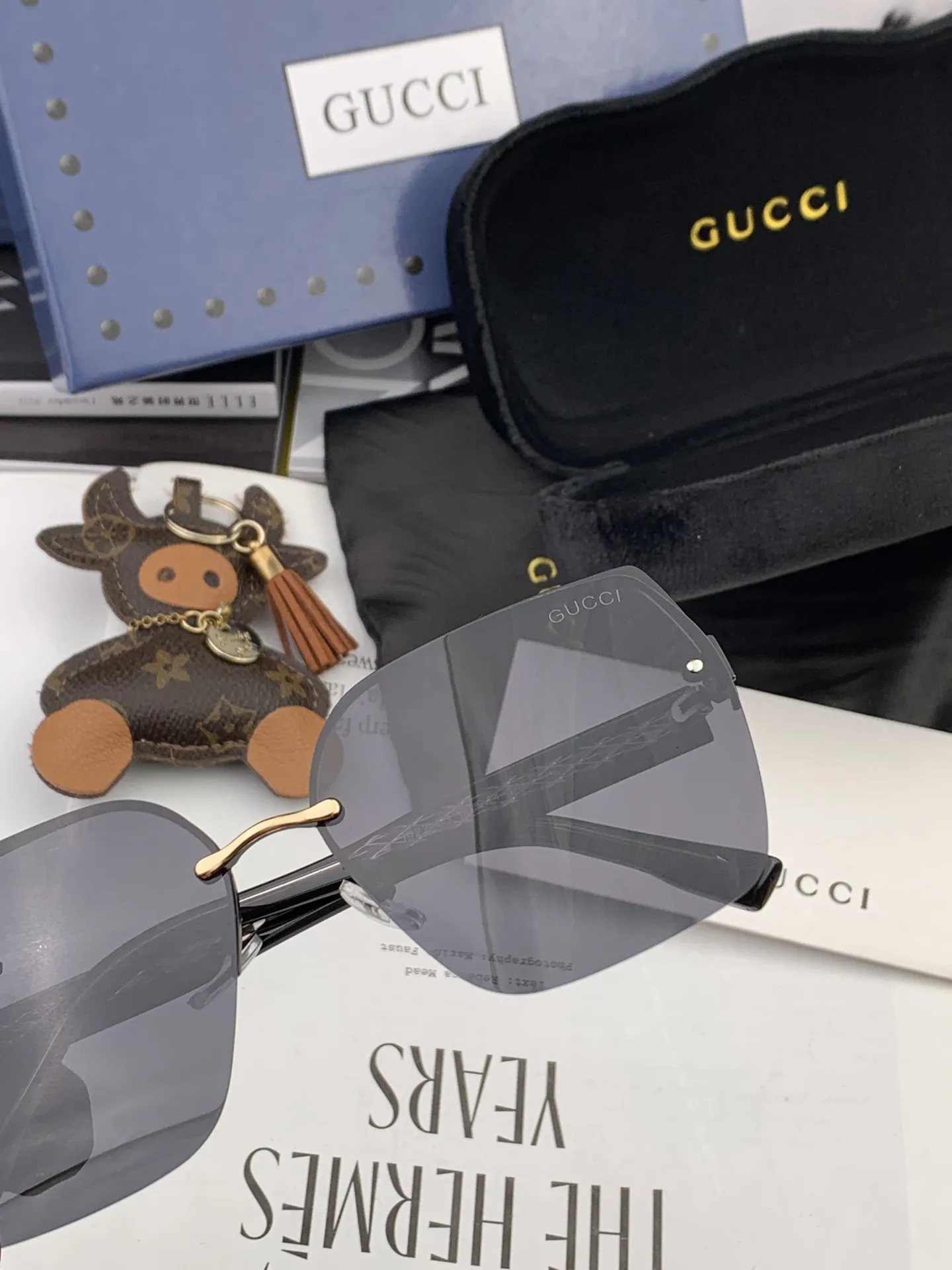 Gucci Ava Sunglasses [hmpnjA] view 7