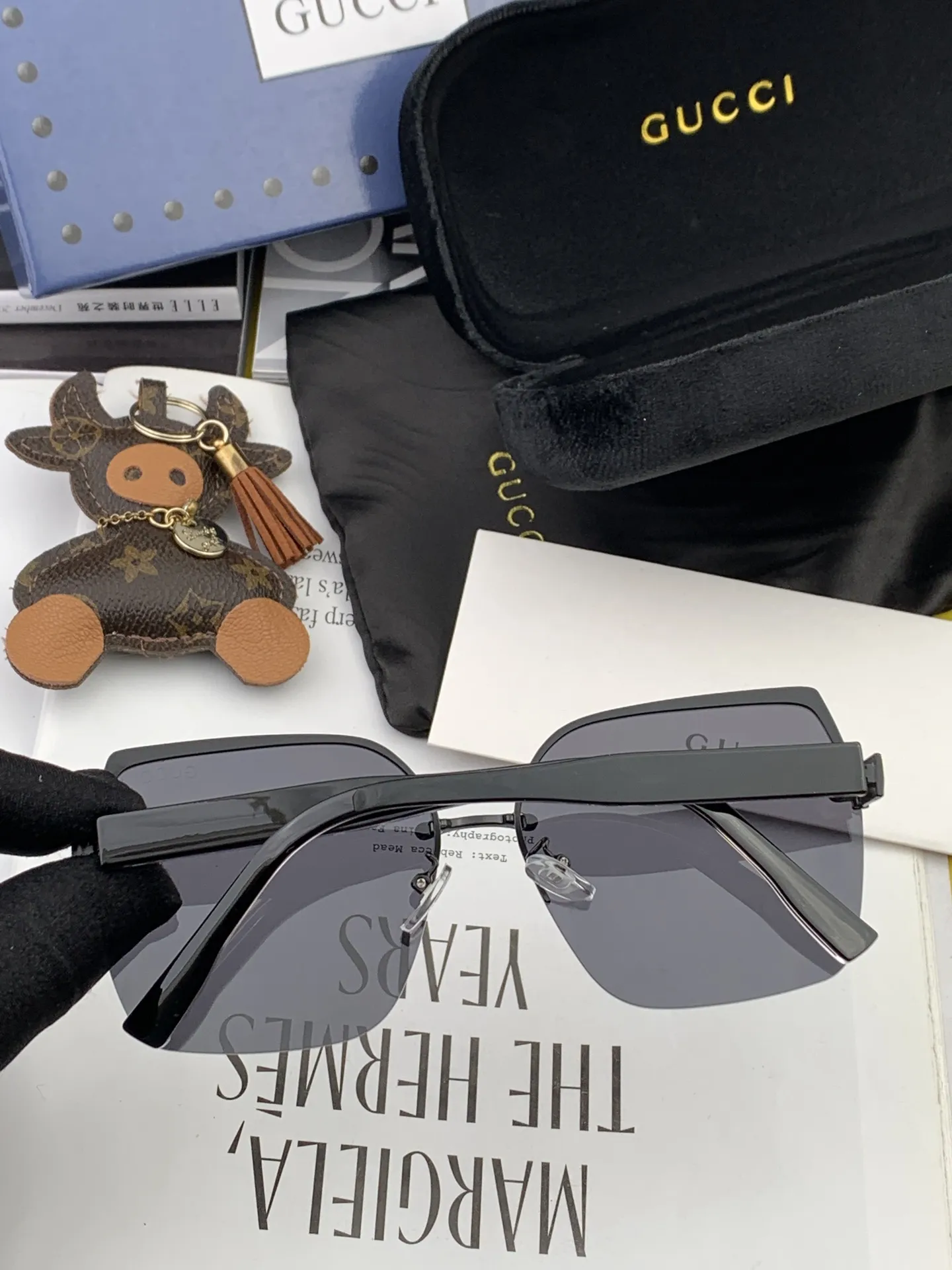 Gucci Ava Sunglasses [hmpnjA] view 8