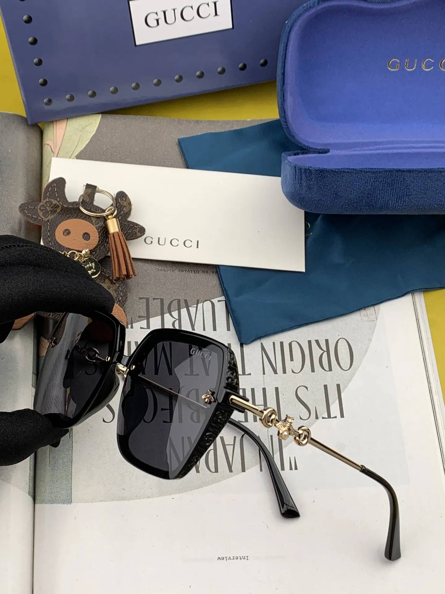 Gucci Ava Sunglasses [qds7DA] view 6