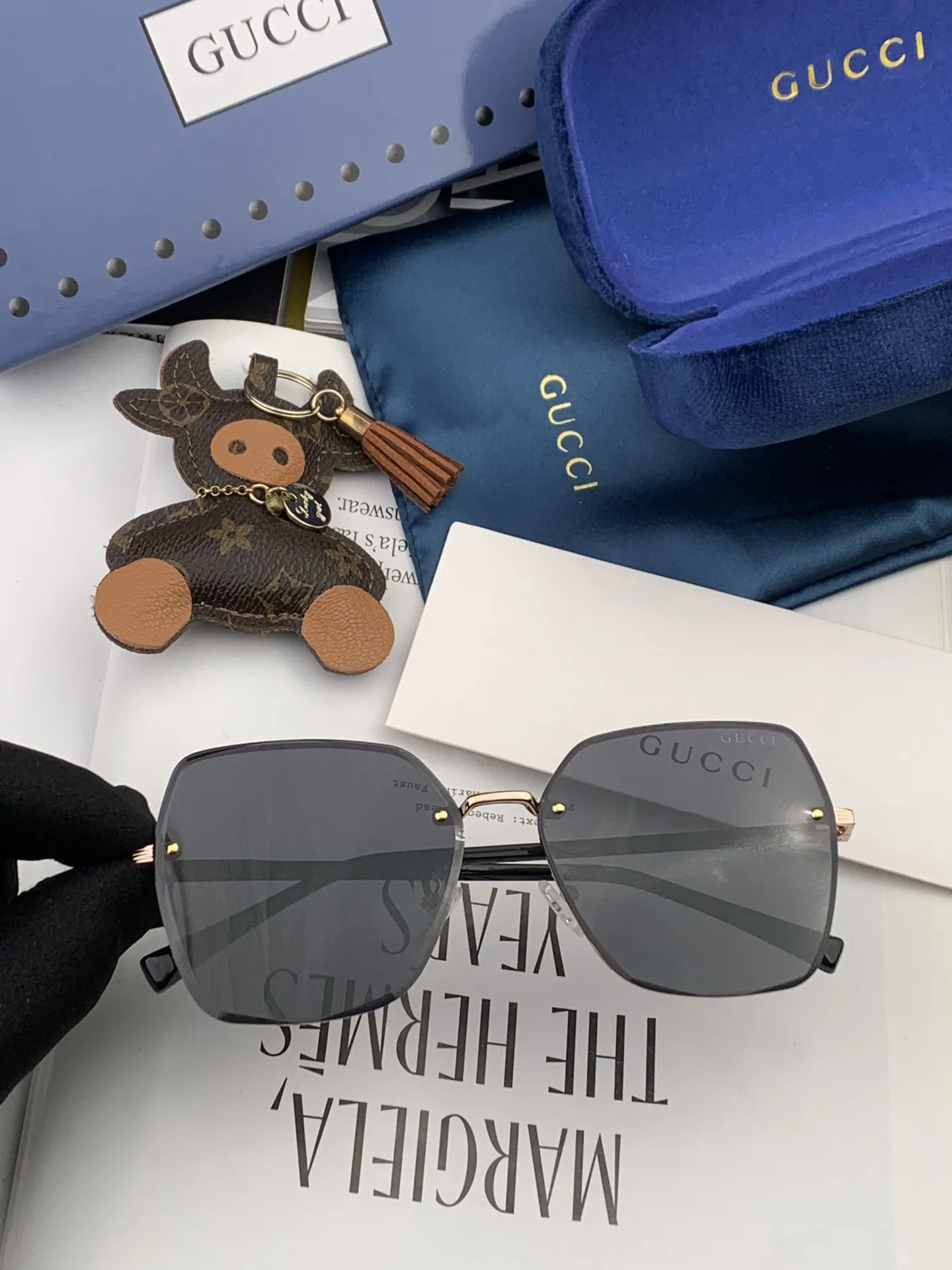 Gucci Ava Sunglasses view 4