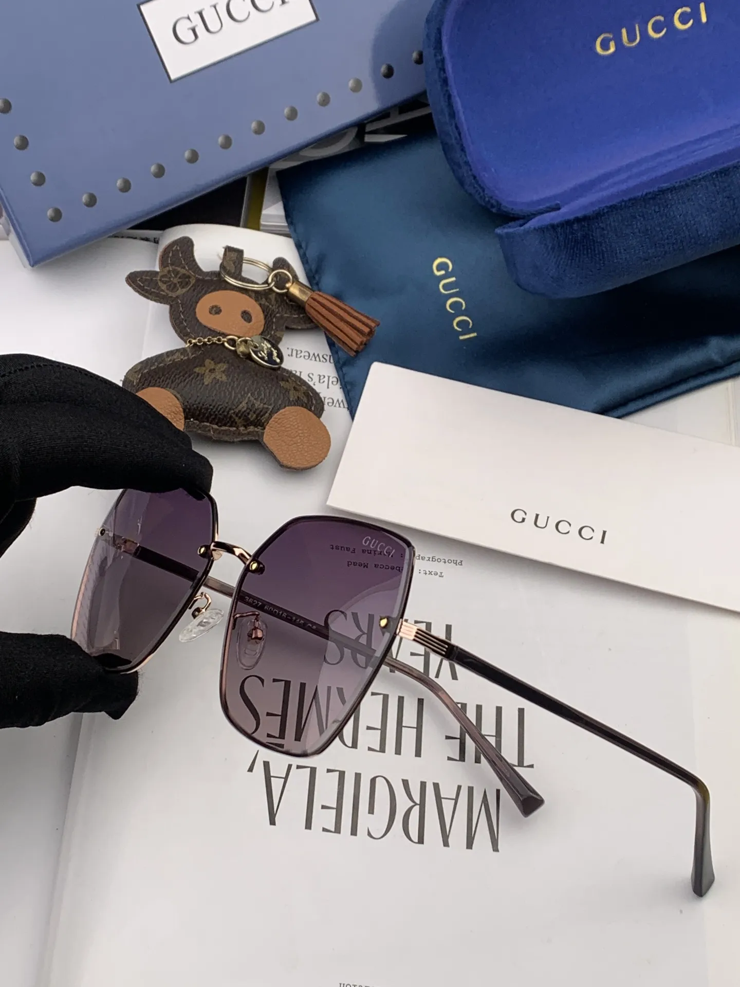 Gucci Ava Sunglasses view 6
