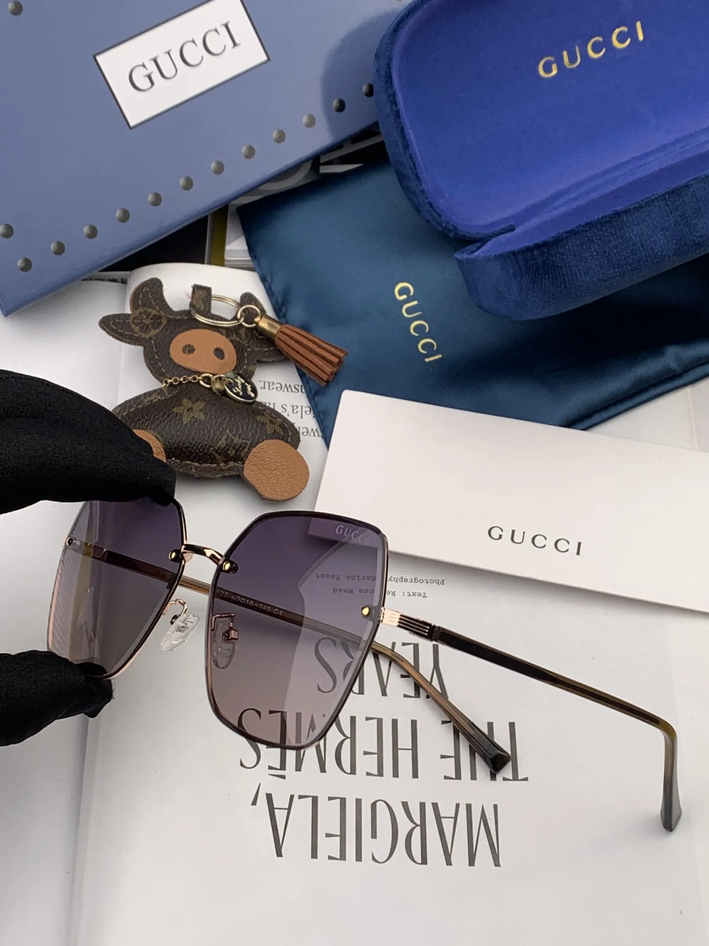 Gucci Ava Sunglasses view 8
