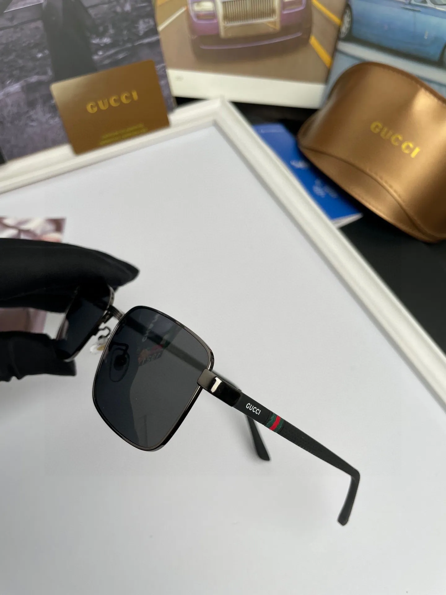 Gucci Boy Sunglasses [1Q-RVw] view 7