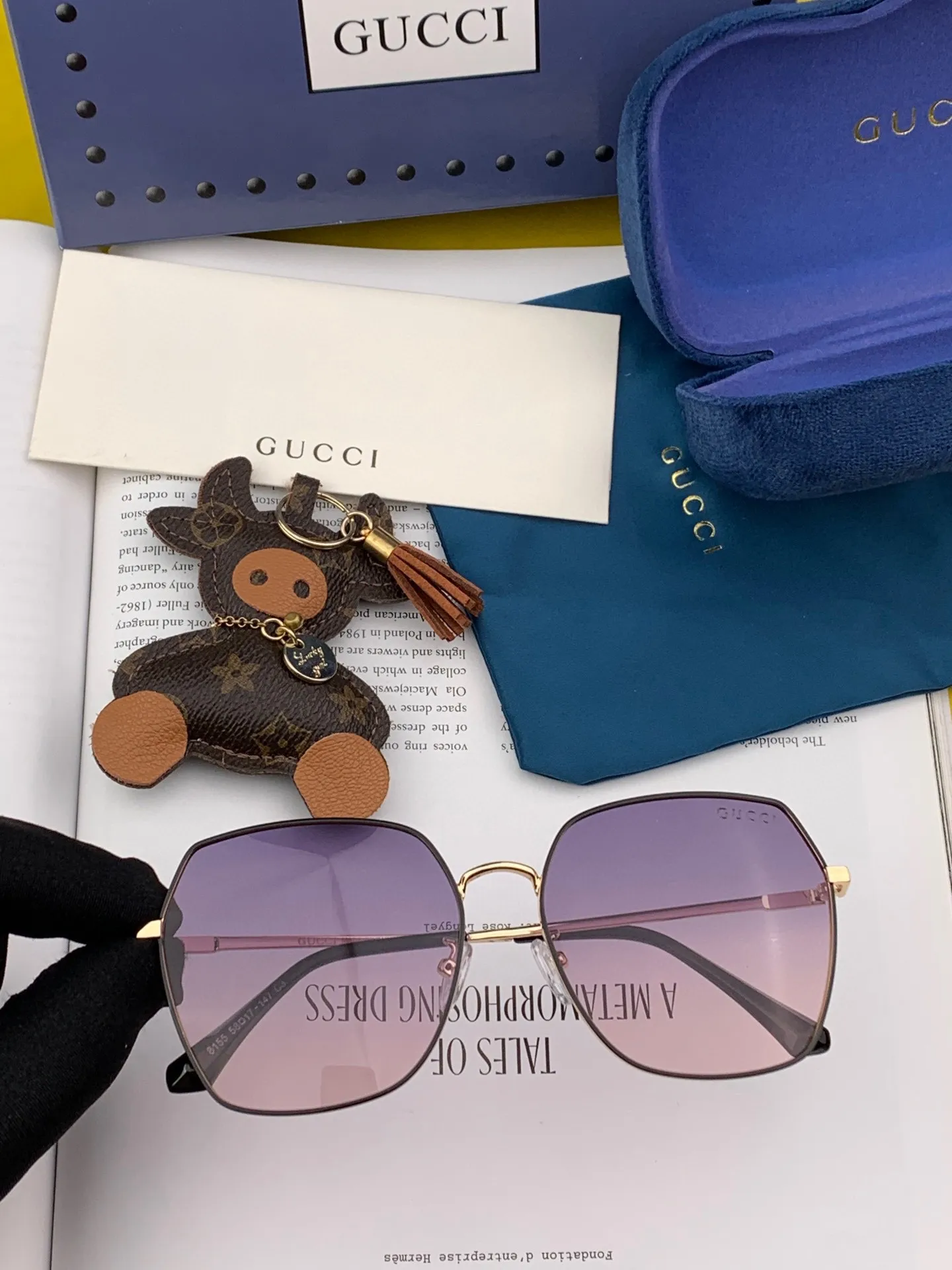 Gucci FF Sunglasses [cTyEIA] view 3