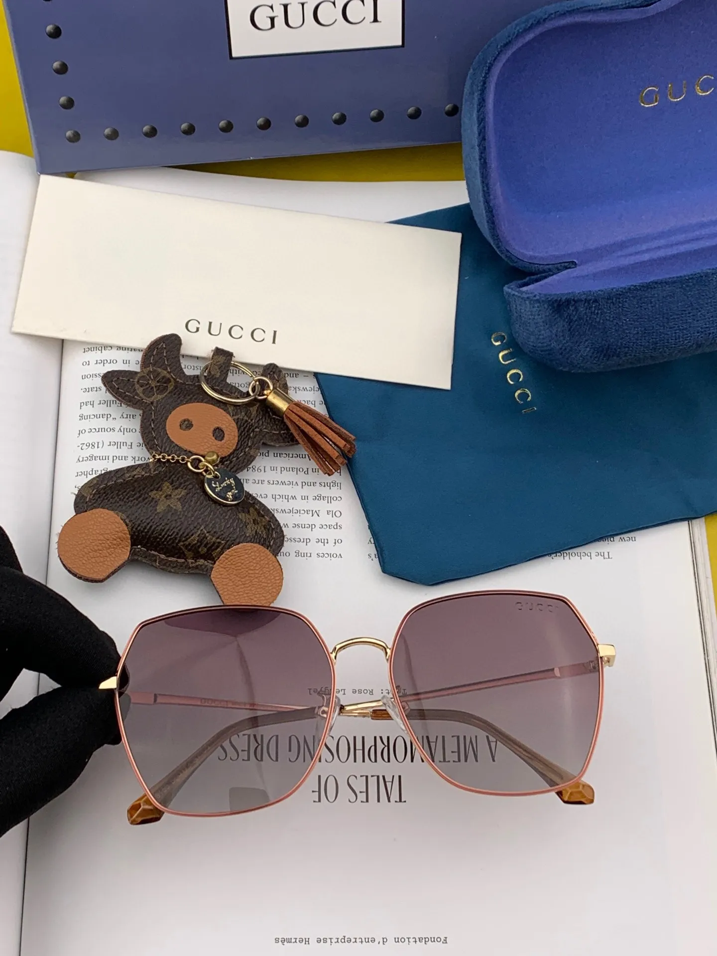 Gucci FF Sunglasses [cTyEIA] view 5