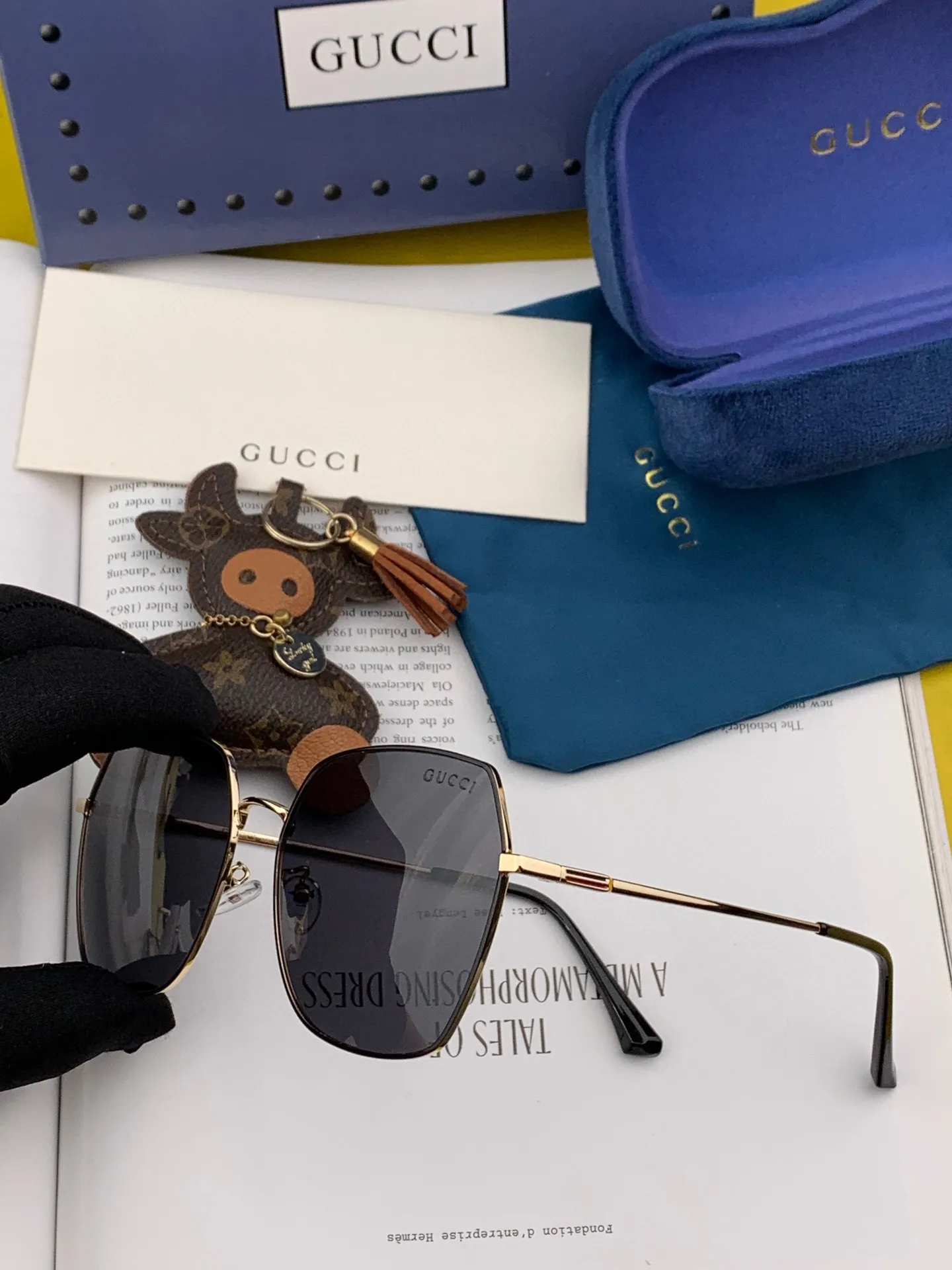 Gucci FF Sunglasses [cTyEIA] view 7