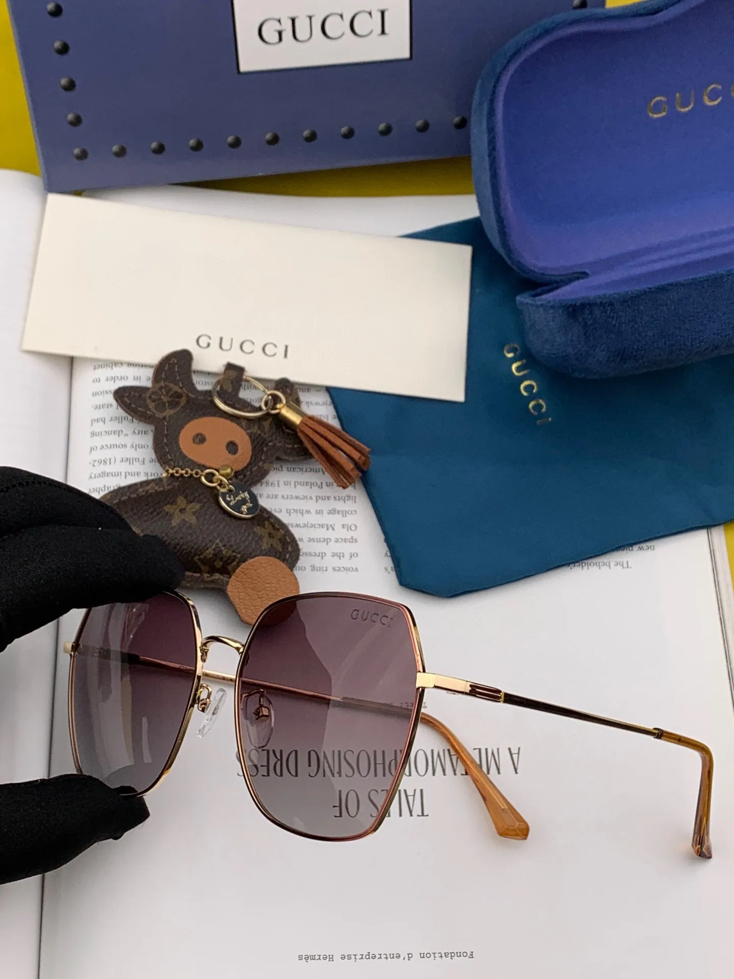 Gucci FF Sunglasses [cTyEIA] view 8