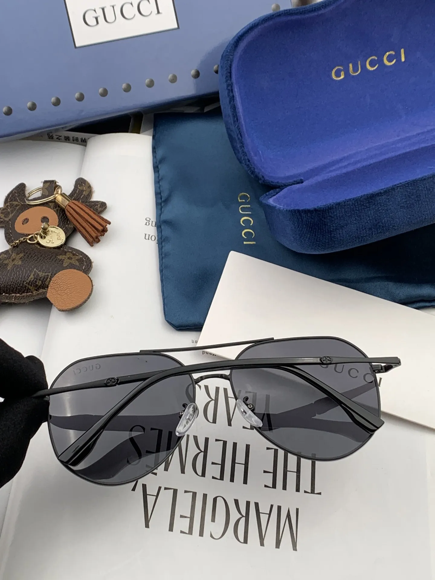 Gucci FF Sunglasses [leCaNw] view 7