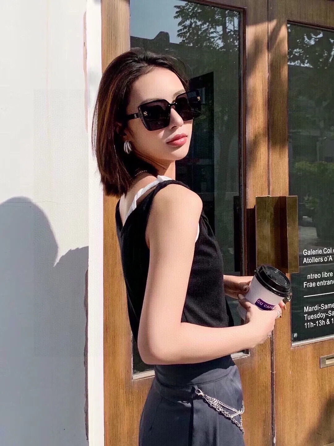 Gucci FF Sunglasses [m2Qpiw] view 2