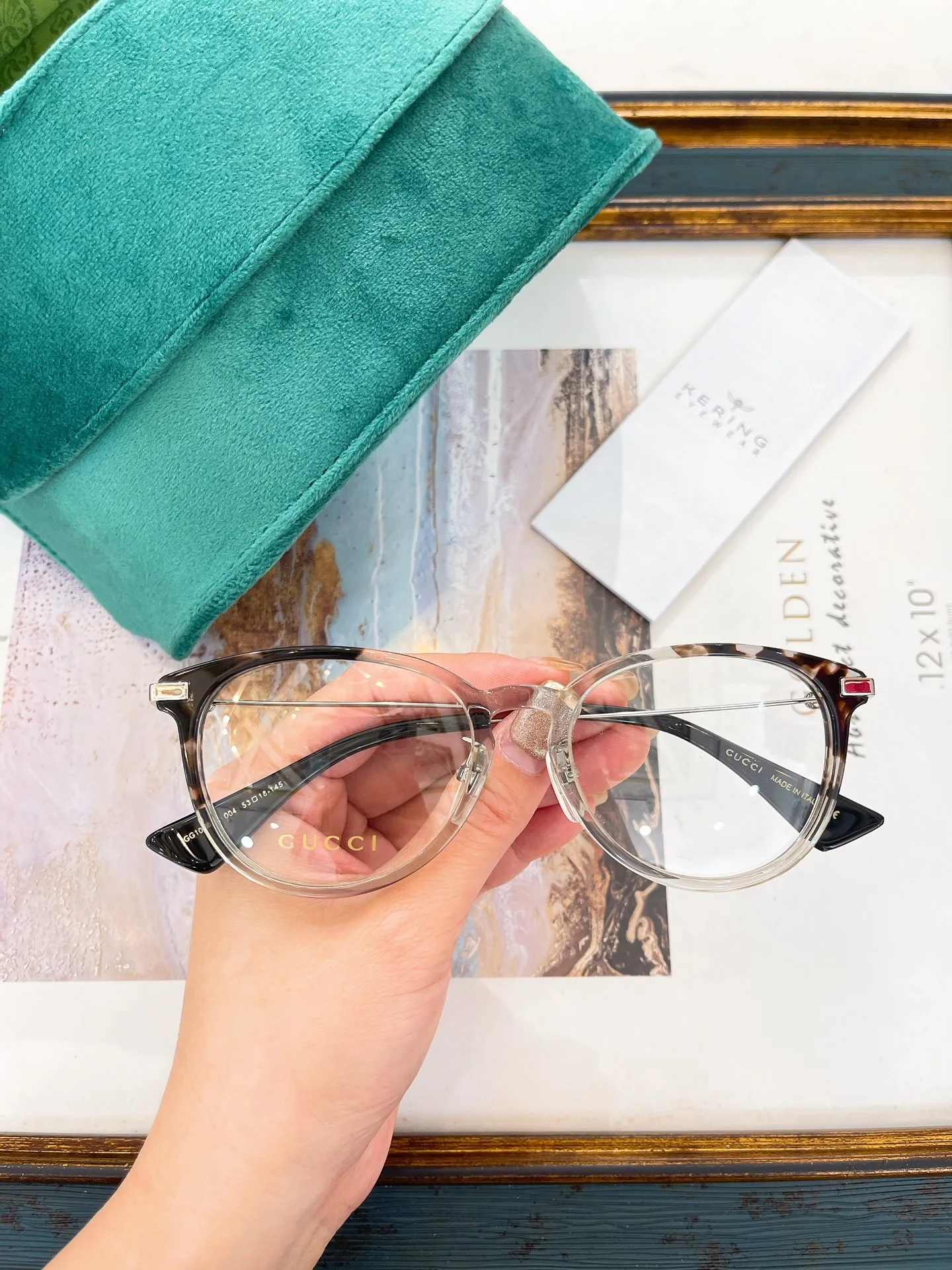 Gucci GG Glasses [8fjO8A] view 3