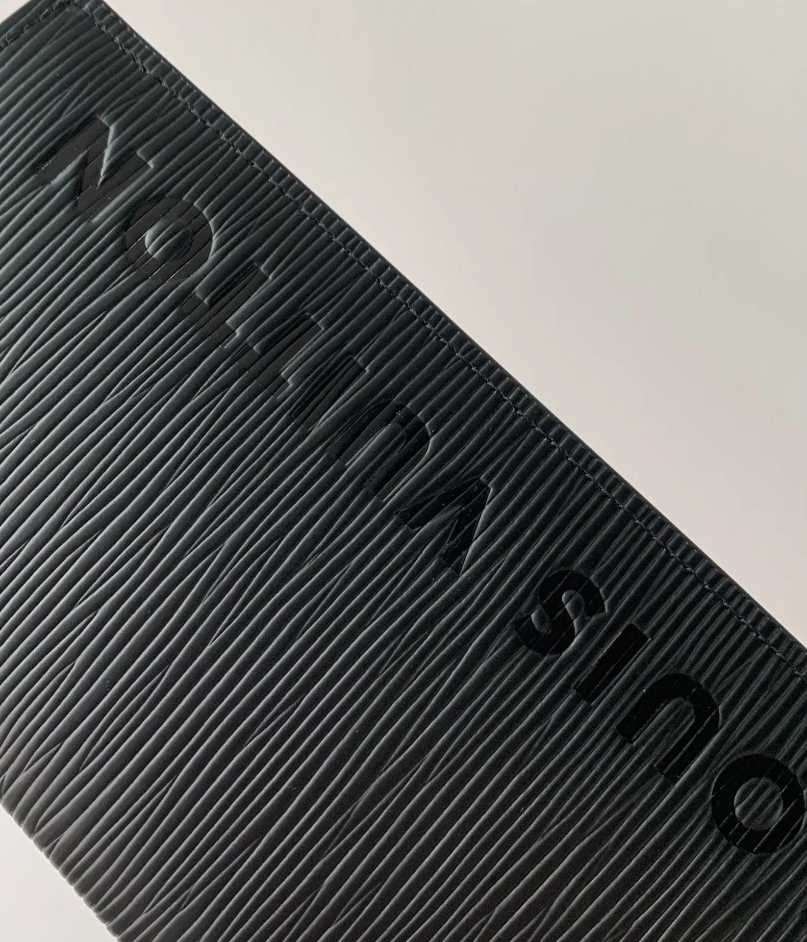 Louis Vuitton Brazza Embossed Leather view 6