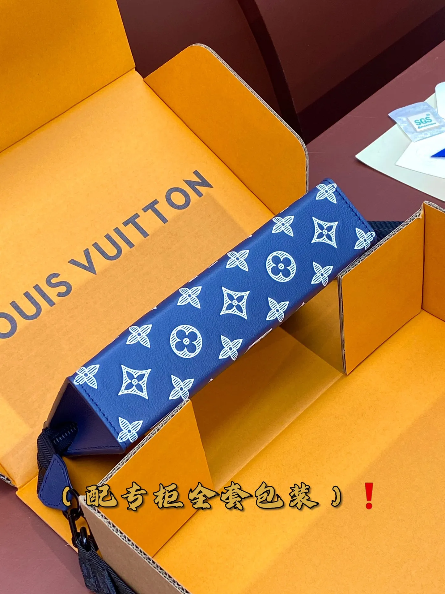 Louis Vuitton Gaston Blue 22cm view 4