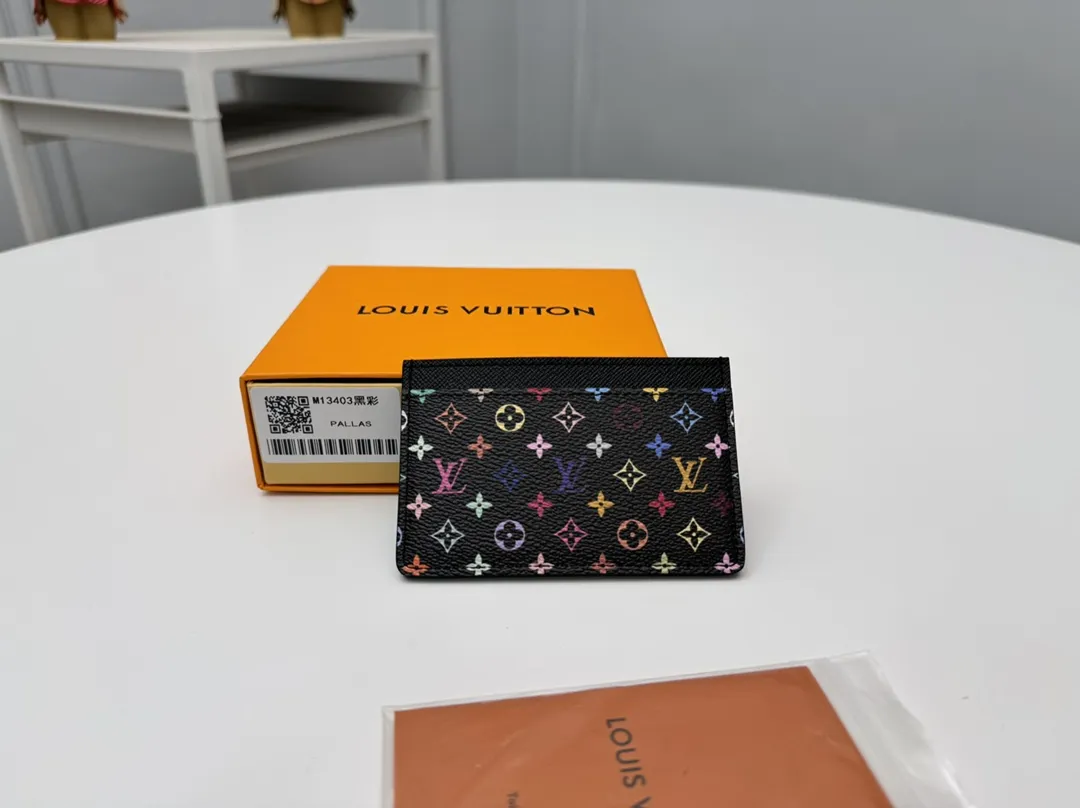 Louis Vuitton M13403 Black Rainbow 11x7x0.5 view 3