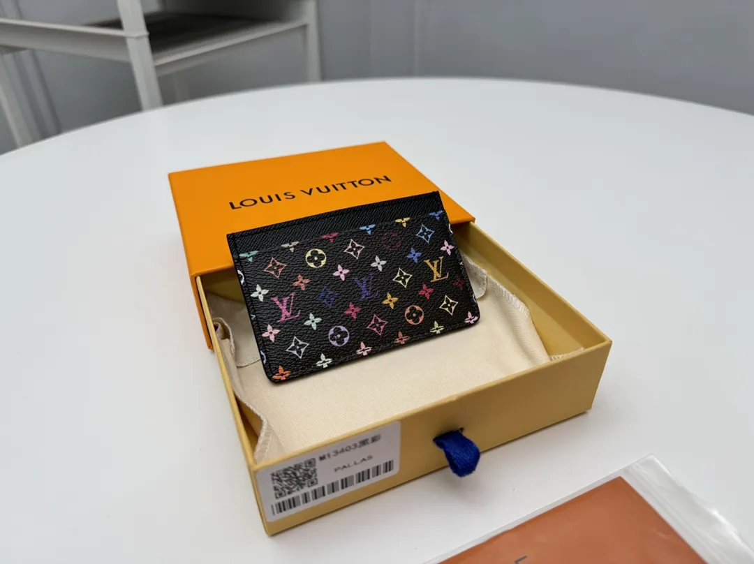 Louis Vuitton M13403 Black Rainbow 11x7x0.5 view 4