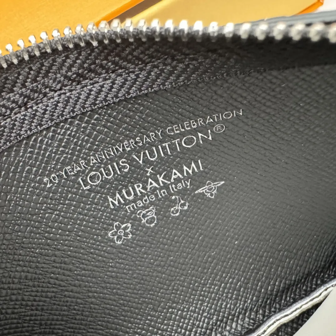Louis Vuitton M13664 Black Rainbow 12x7x1.5 view 7