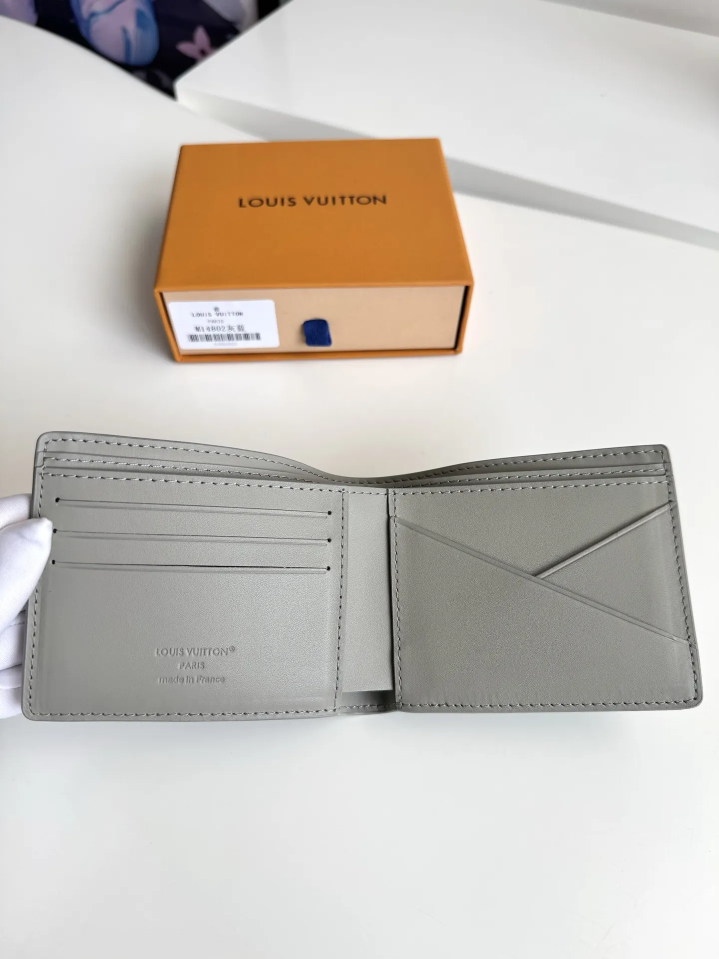 Louis Vuitton Multiple Blue Grey 11.5cm view 6