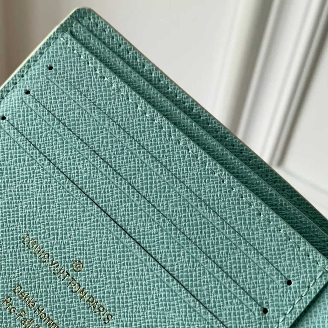 Louis Vuitton Multiple Wallet Green 11.5cm view 5