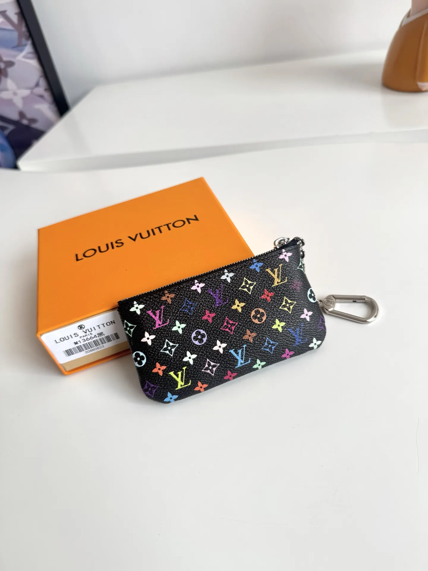 Louis Vuitton Murakami Black Rainbow 12cm view 2