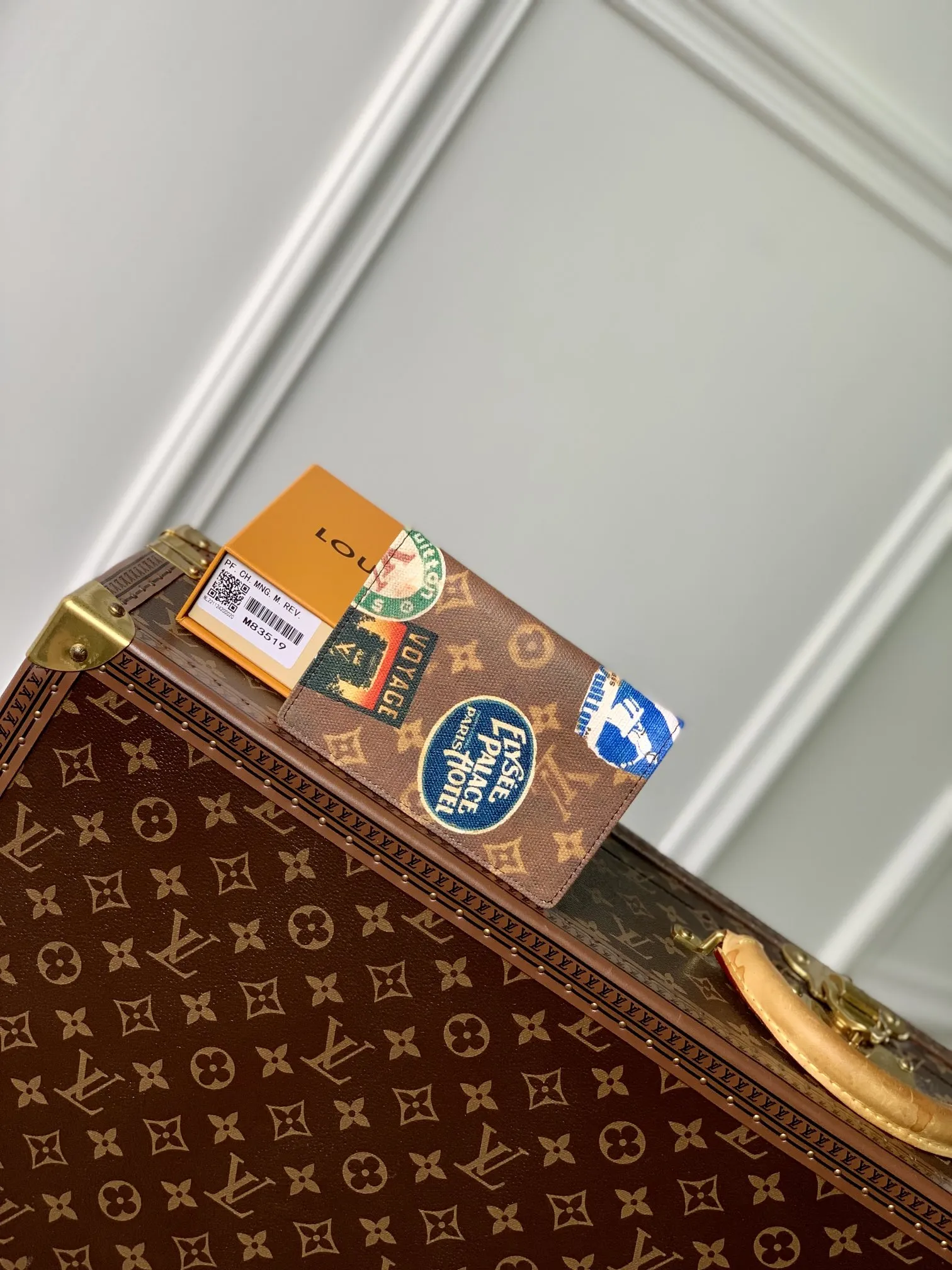 Louis Vuitton Passport Holder Brown 10cm view 2