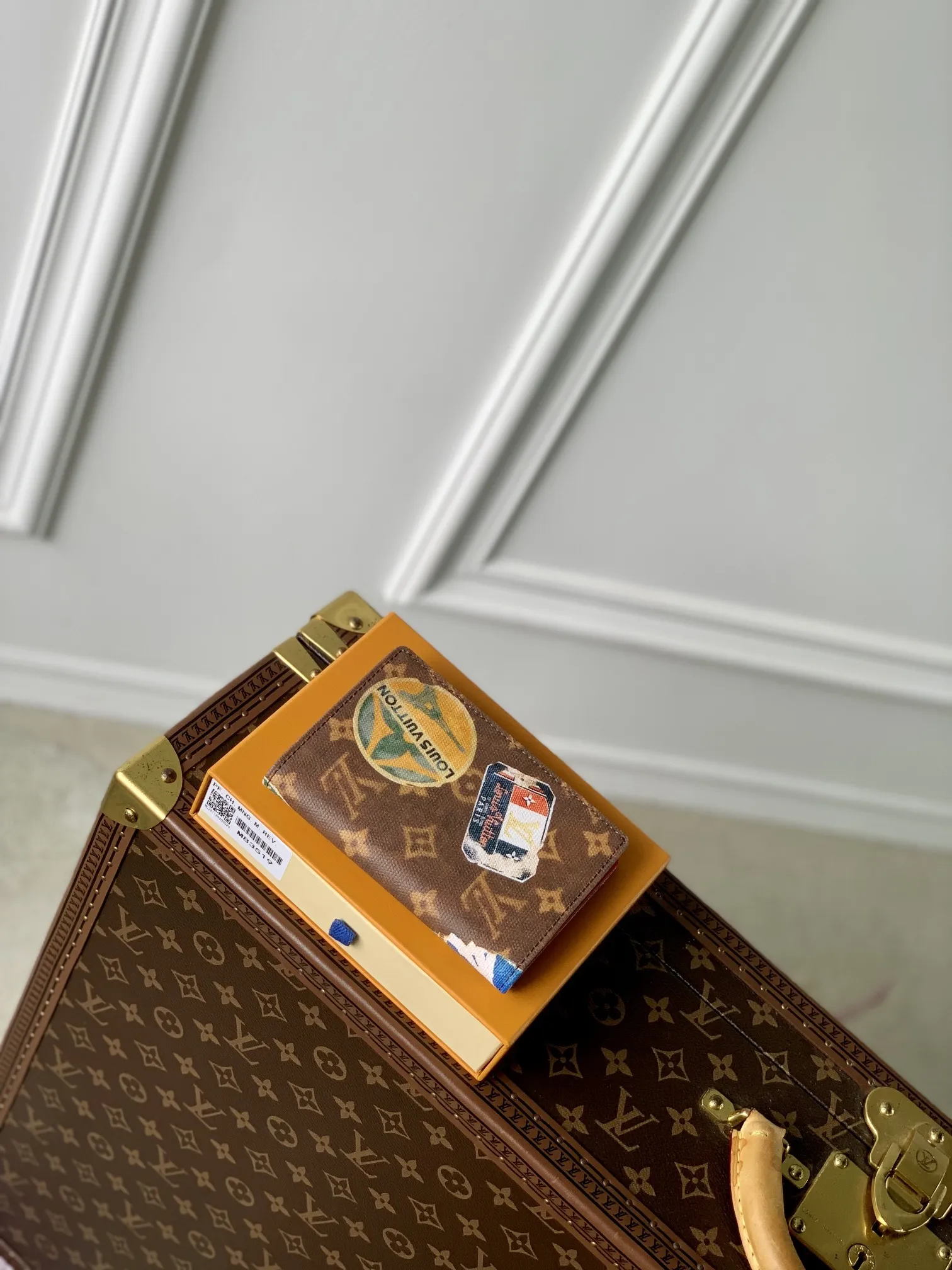 Louis Vuitton Passport Holder Brown 10cm view 3
