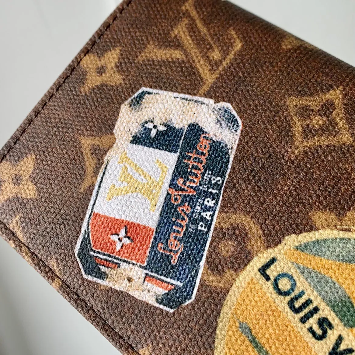 Louis Vuitton Passport Holder Brown 10cm view 7