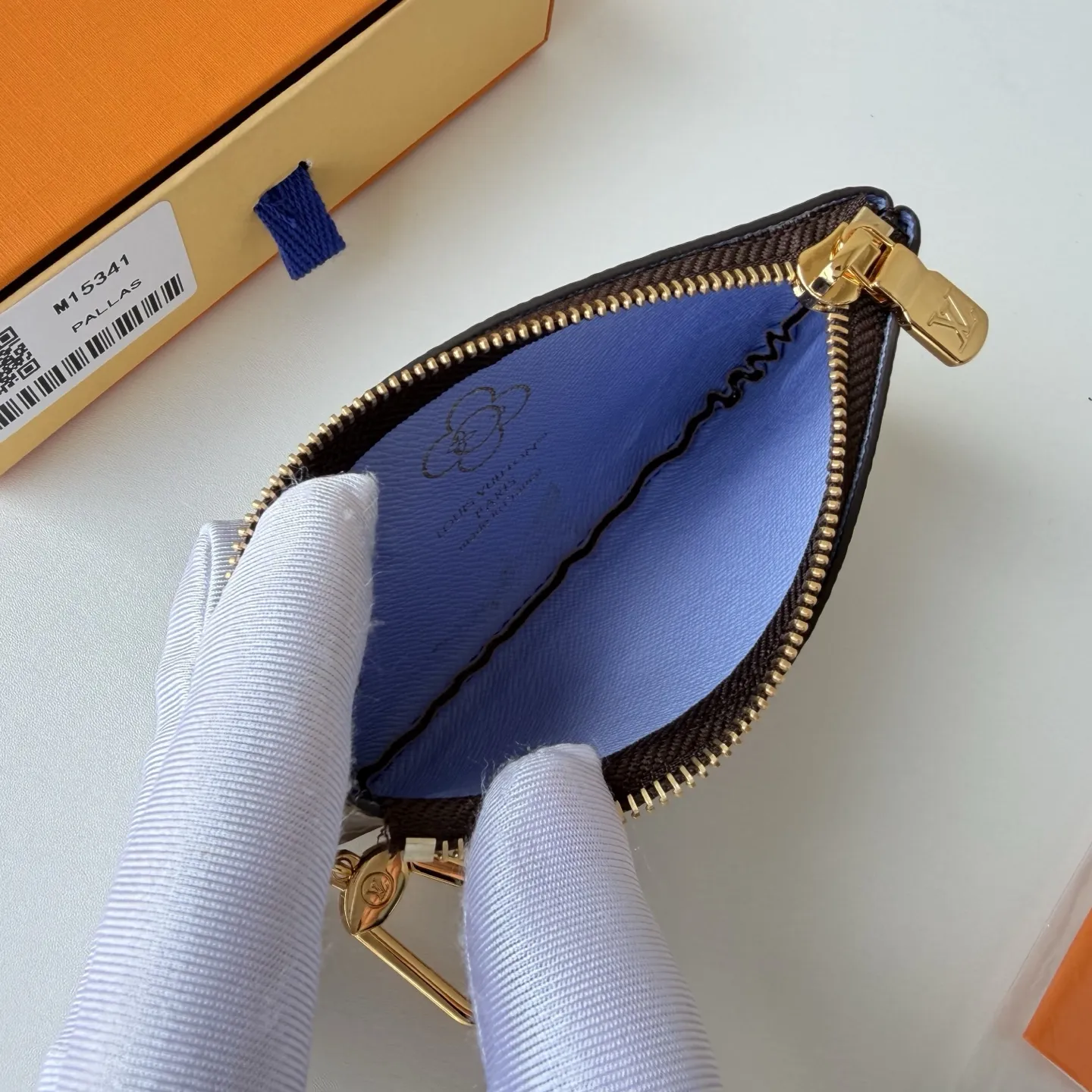 Louis Vuitton Pochette Blue view 7
