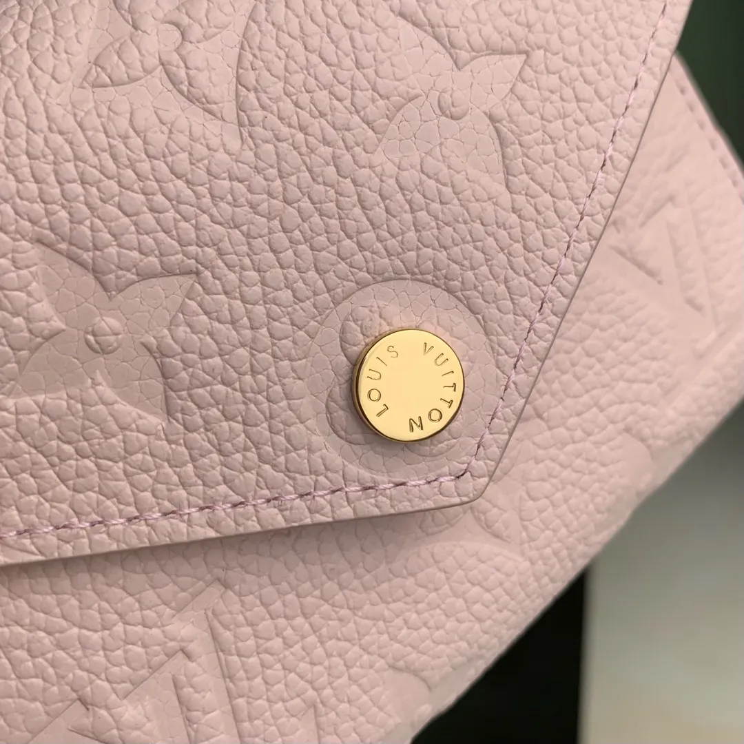 Louis Vuitton Portefeuille Victorine Pink 12cm view 4