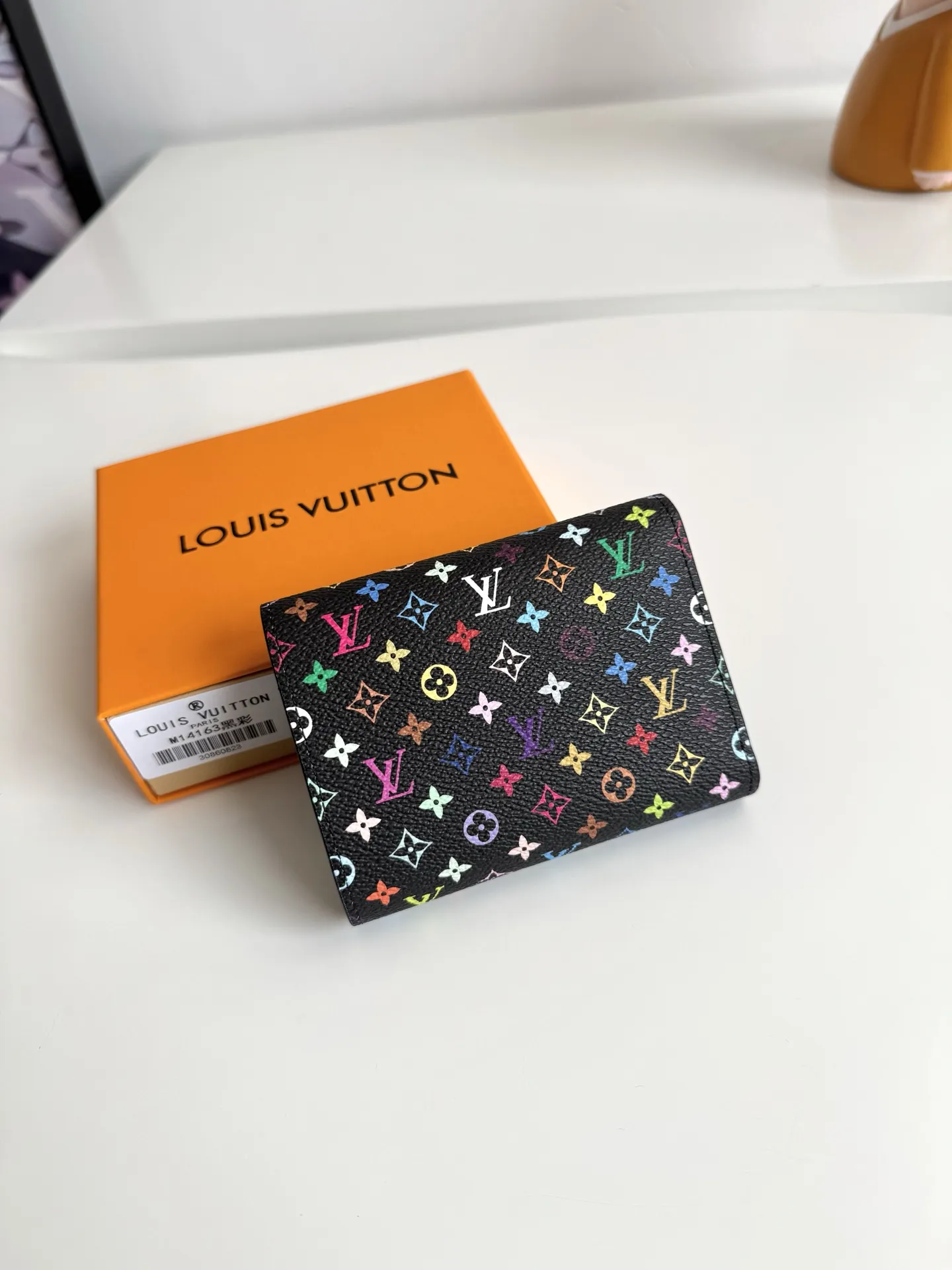 Louis Vuitton Victorine Black Multicolor 12.5cm view 2
