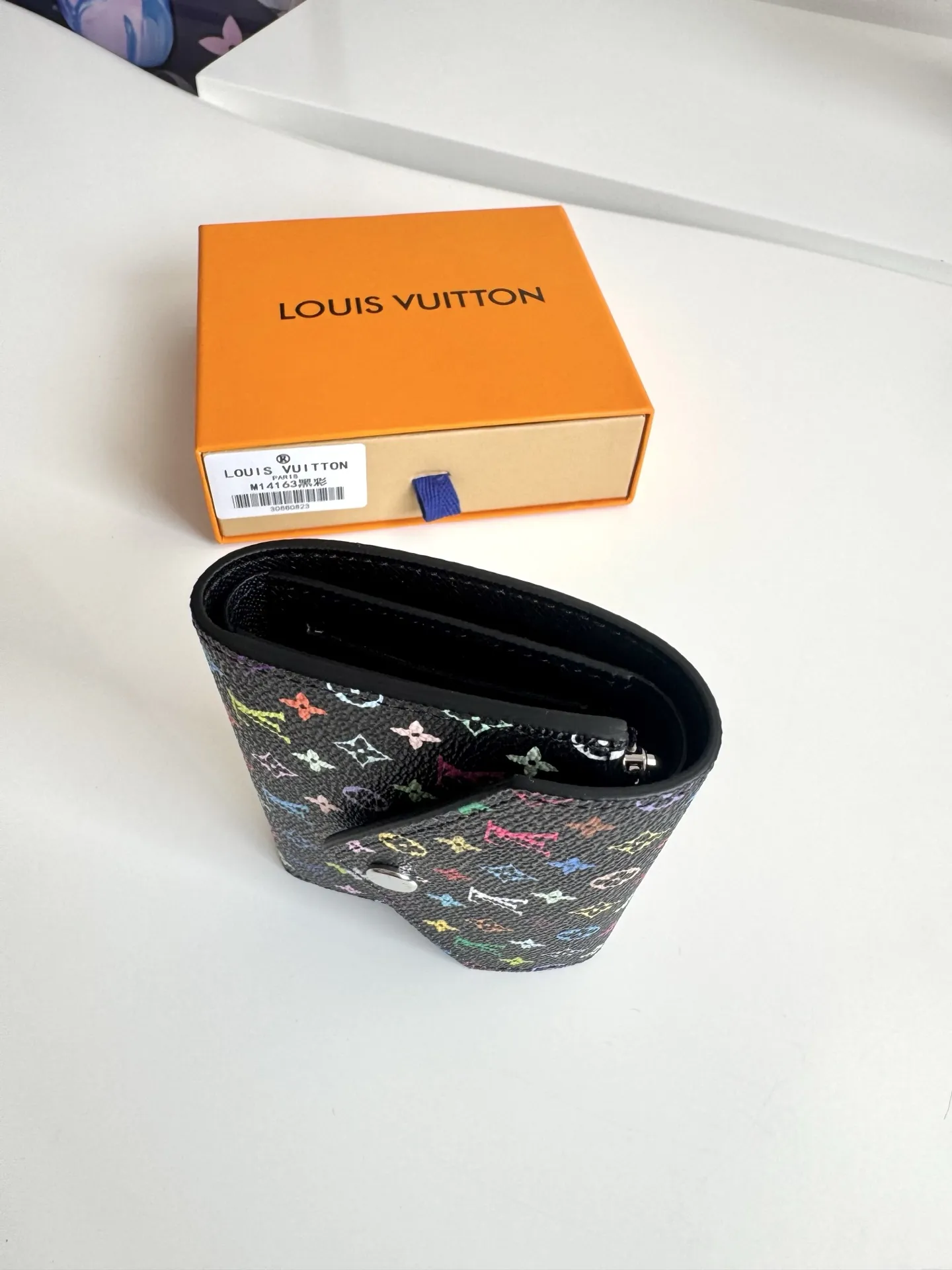 Louis Vuitton Victorine Black Multicolor 12.5cm view 3
