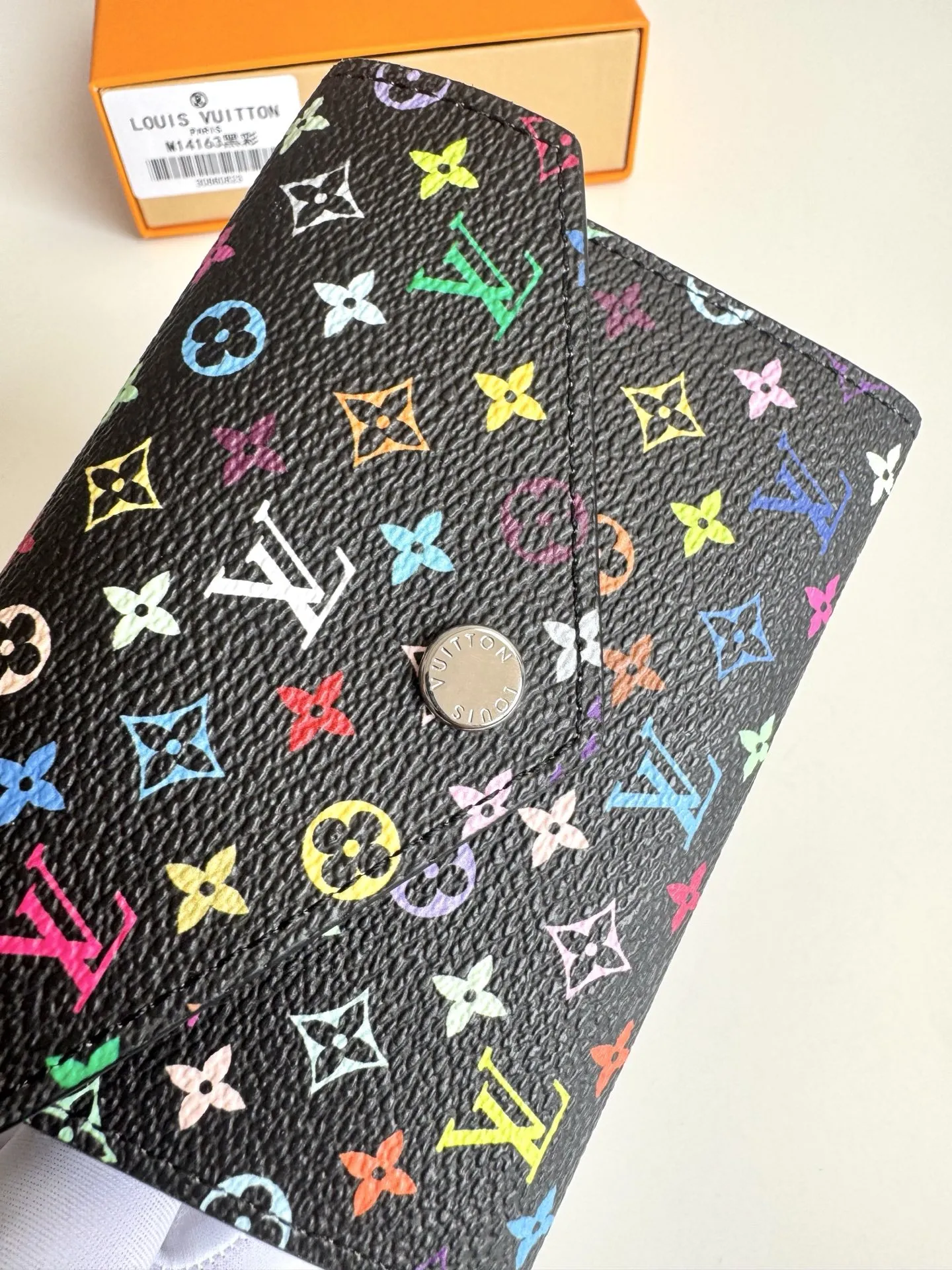 Louis Vuitton Victorine Black Multicolor 12.5cm view 4