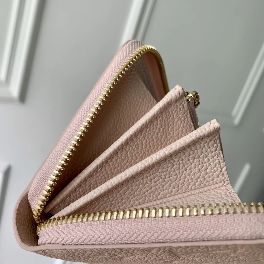 Louis Vuitton Zippy Wallet Pink 19.5cm view 5