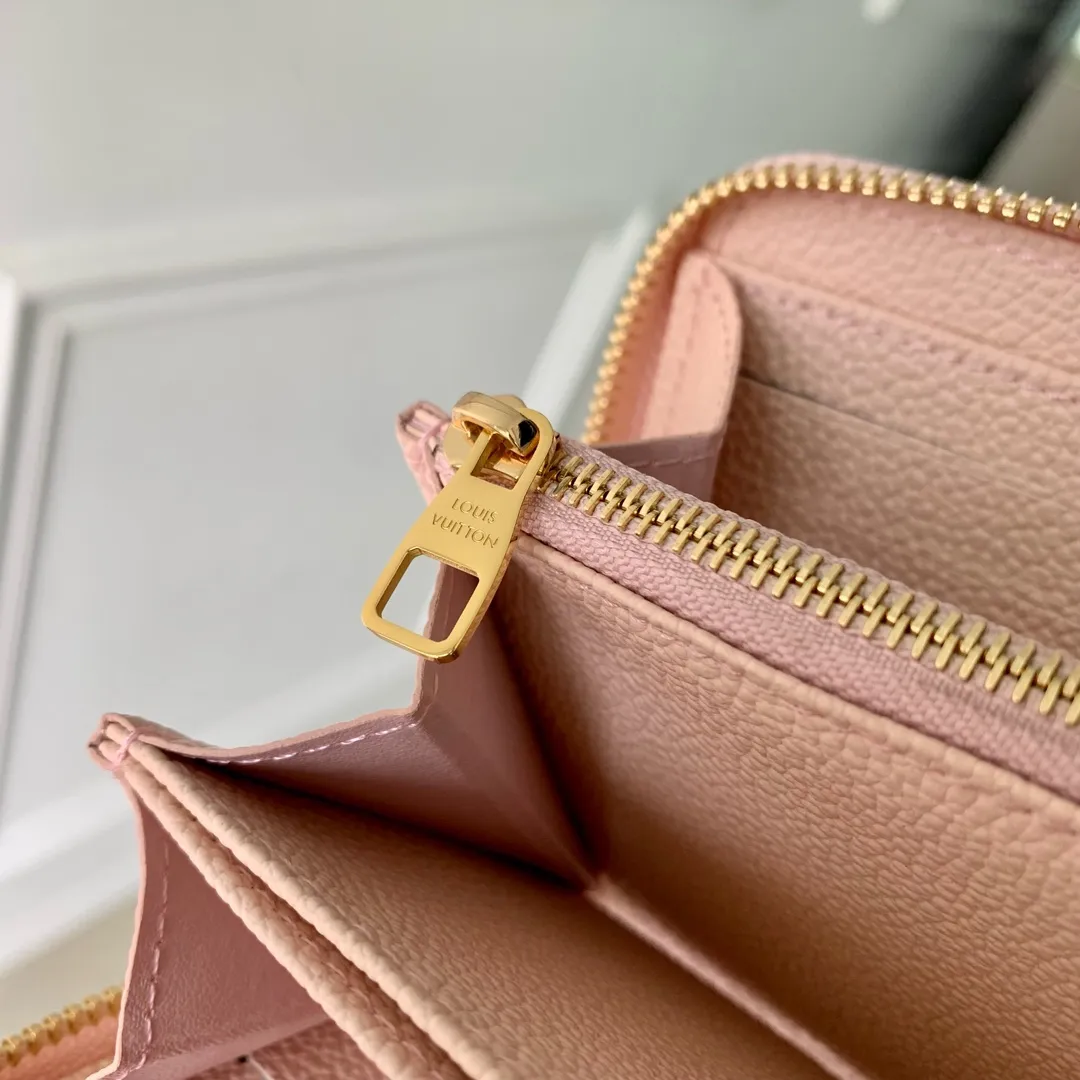 Louis Vuitton Zippy Wallet Pink 19.5cm view 6