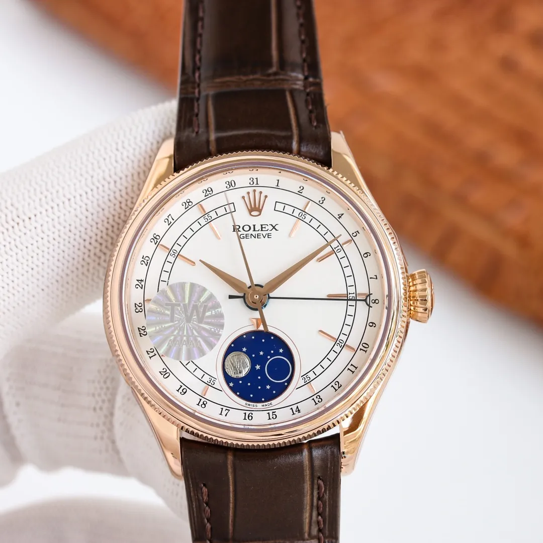 Cellini Moonphase 39mm view 3
