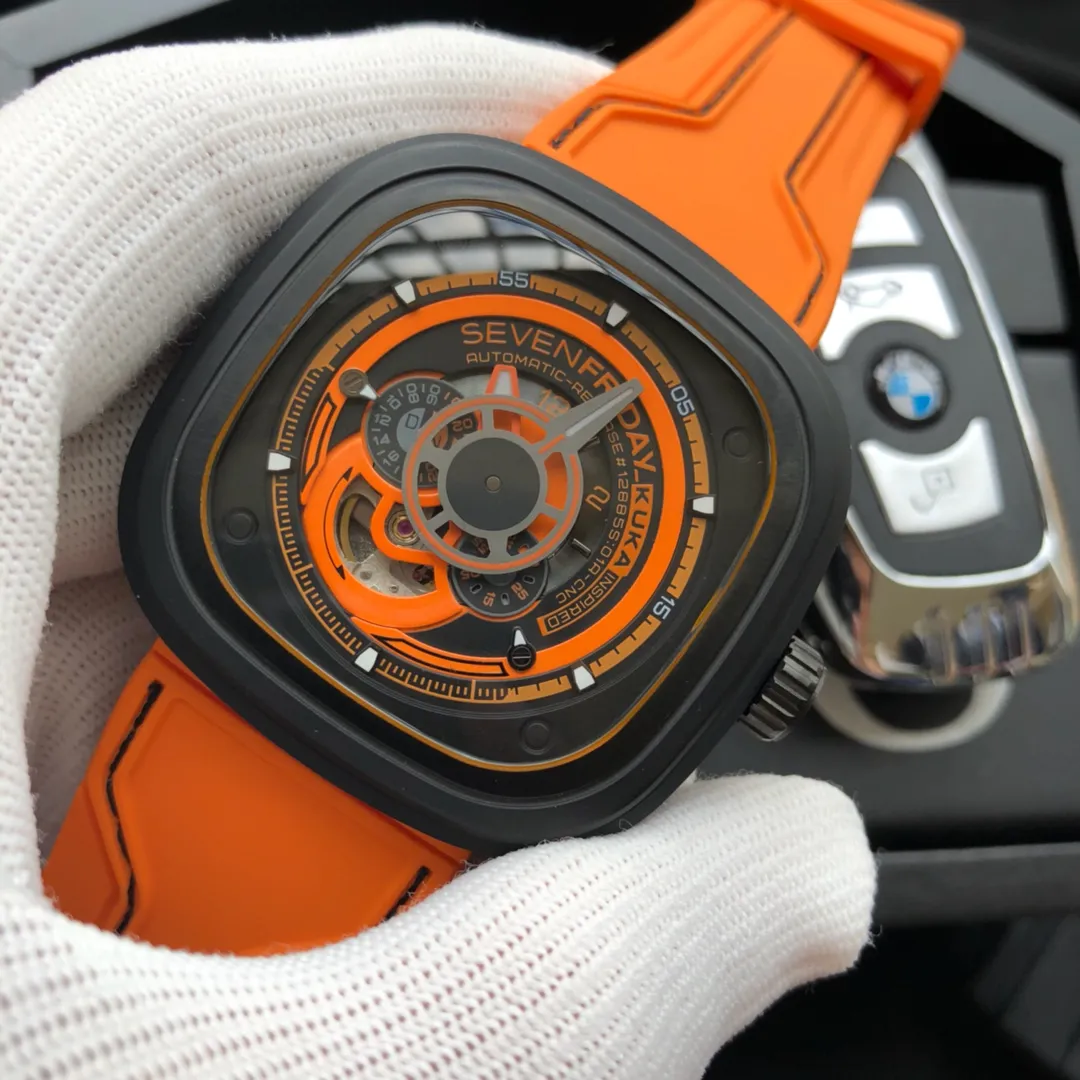 07 Orange Black view 3