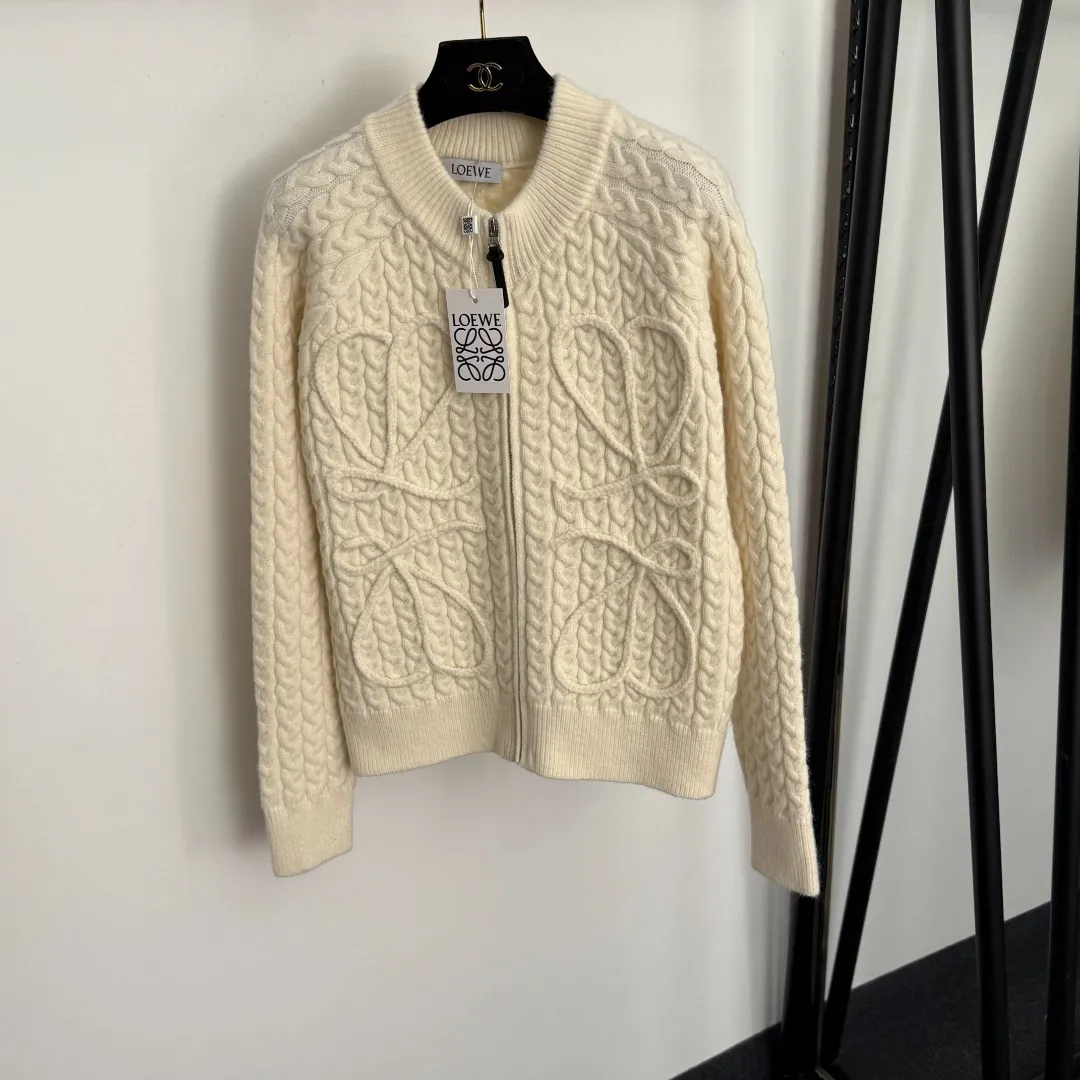 Loewe Loew 3D Logo Cardigan - Certified Pre-Owned Luxury
