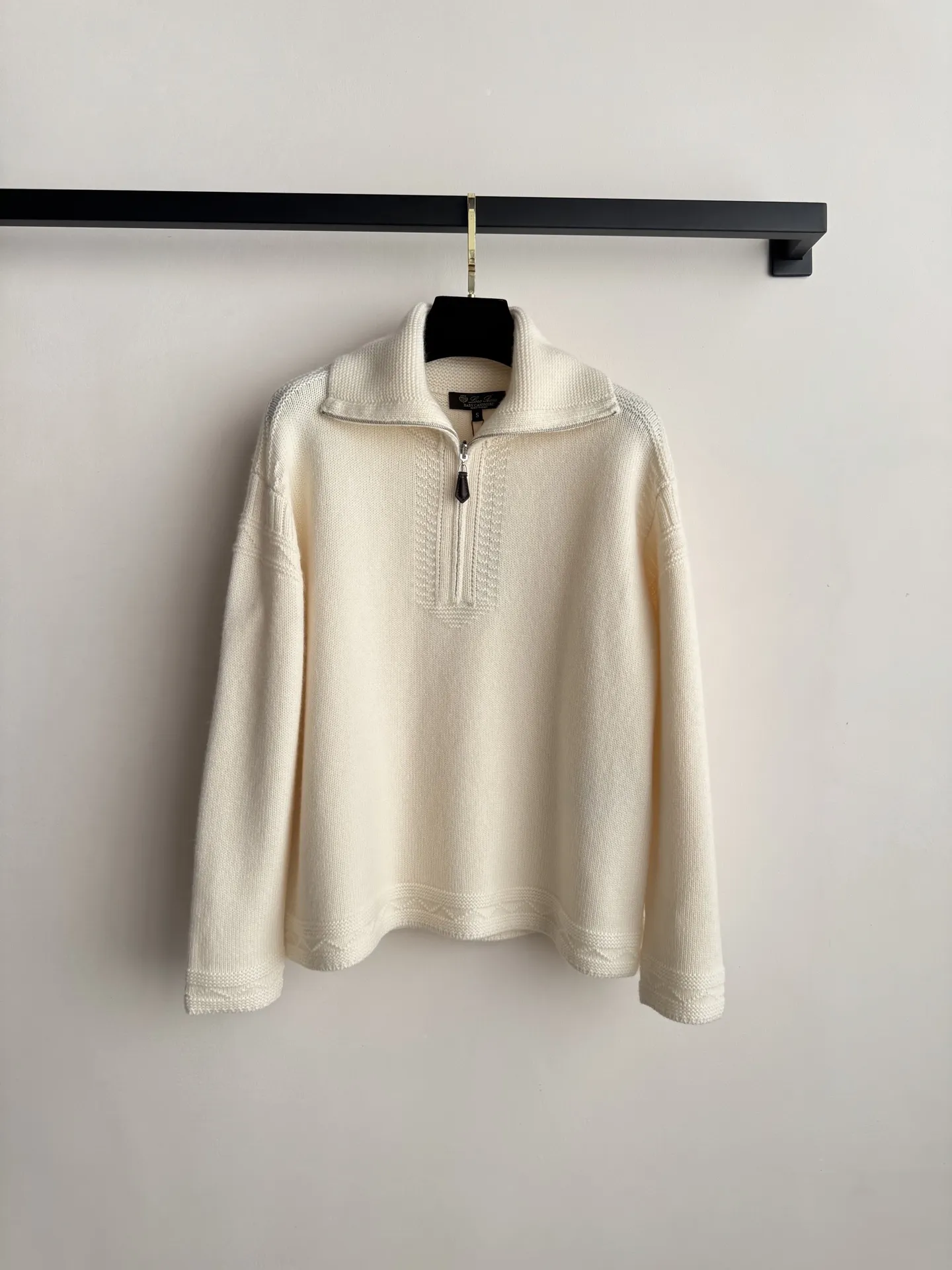 Loro Piana Loro Piana Cashmere Half-Zip Sweater - Certified Pre-Owned Luxury