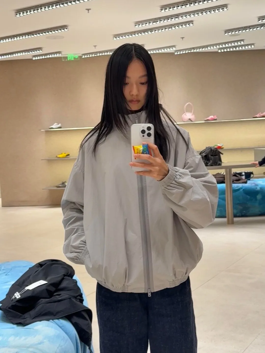 1996 Embroidered Zipper Jacket view 2