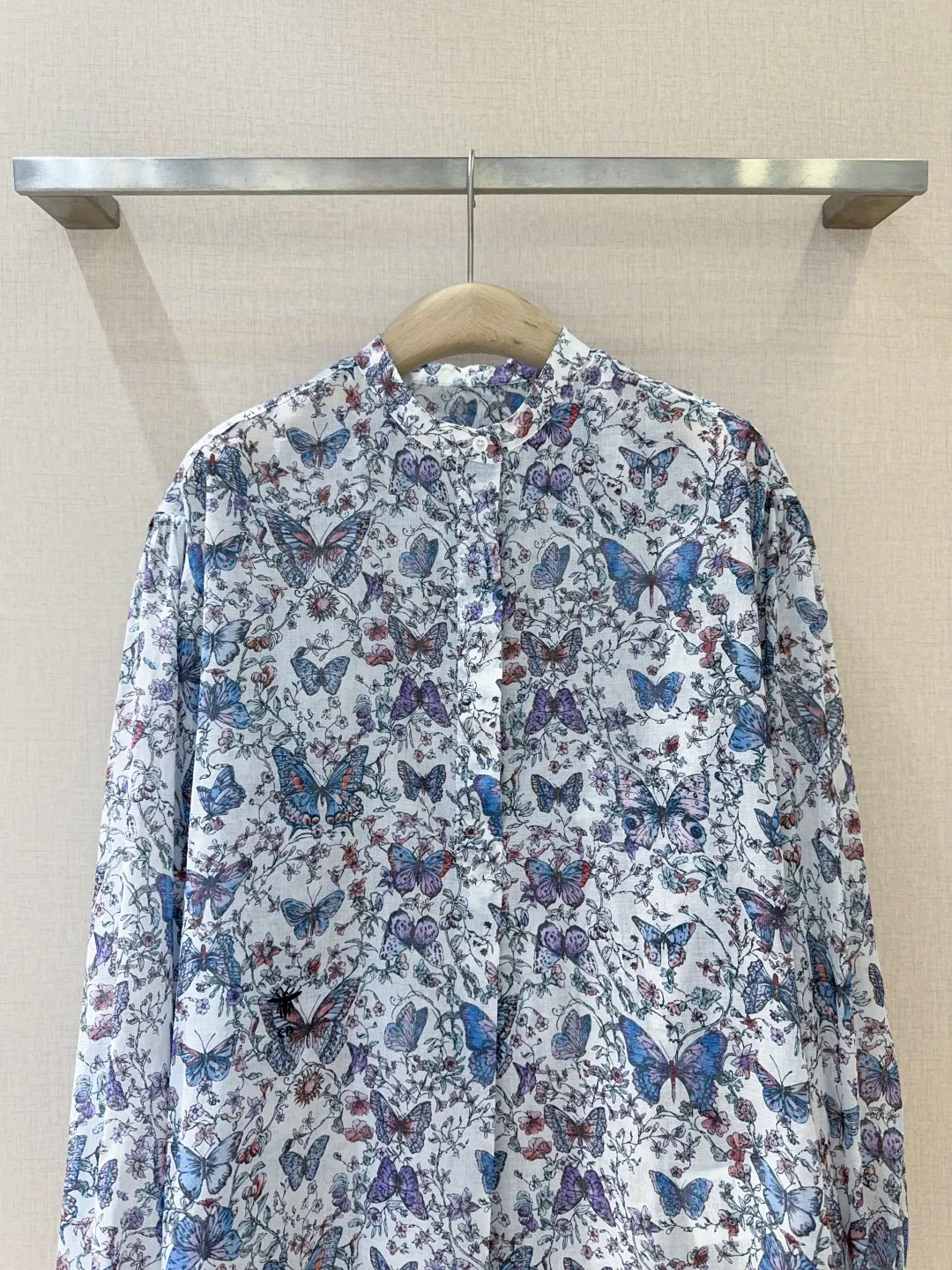 25Cruise Butterfly Cotton Shirt - Main View