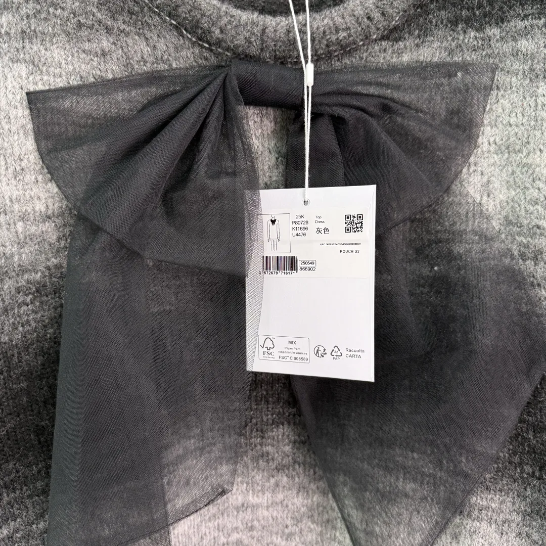 25K Bow Gradient Knit Sweater view 4