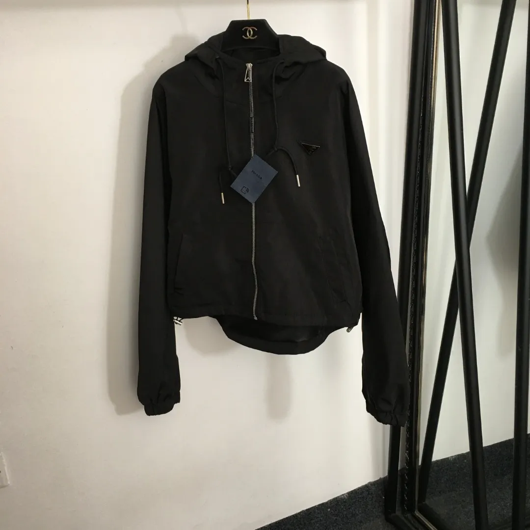 A-Line Hooded Windbreaker view 2