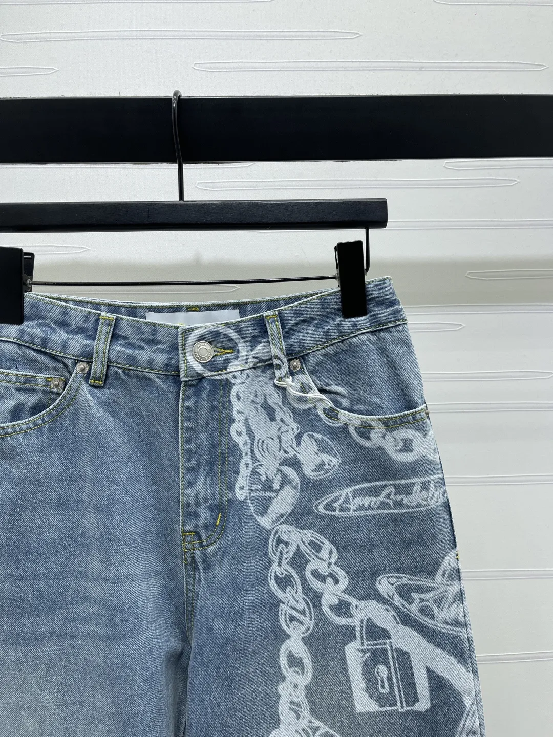 AN Printed Jeans - Main View
