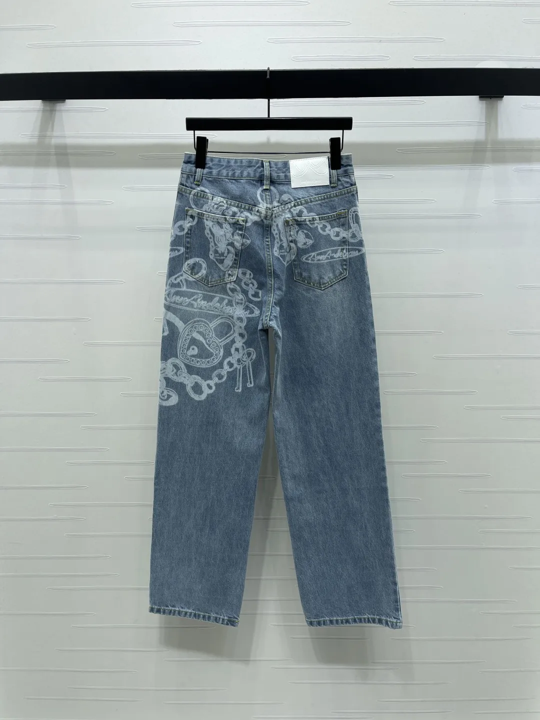 AN Printed Jeans view 7