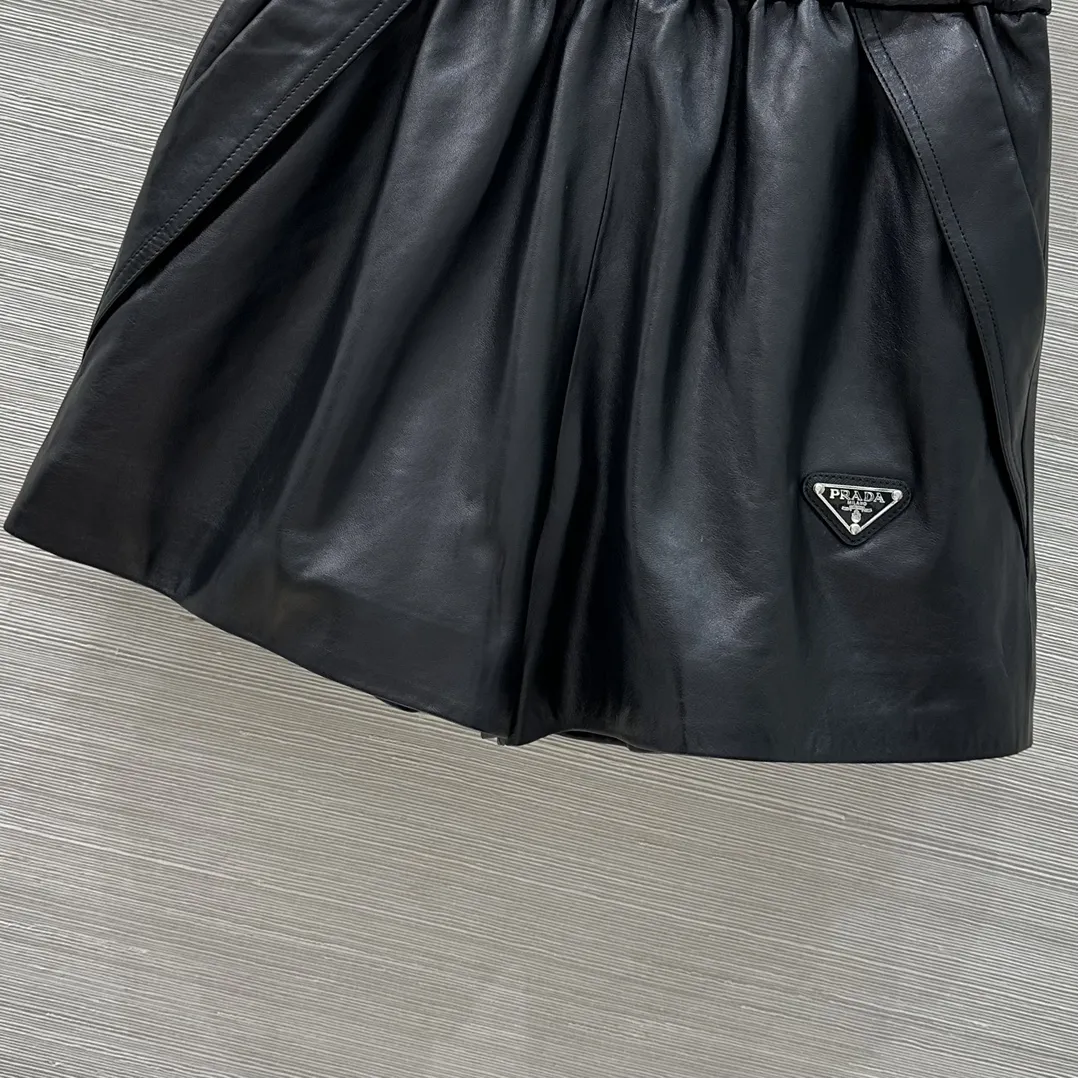 Academy Lambskin Shorts view 5