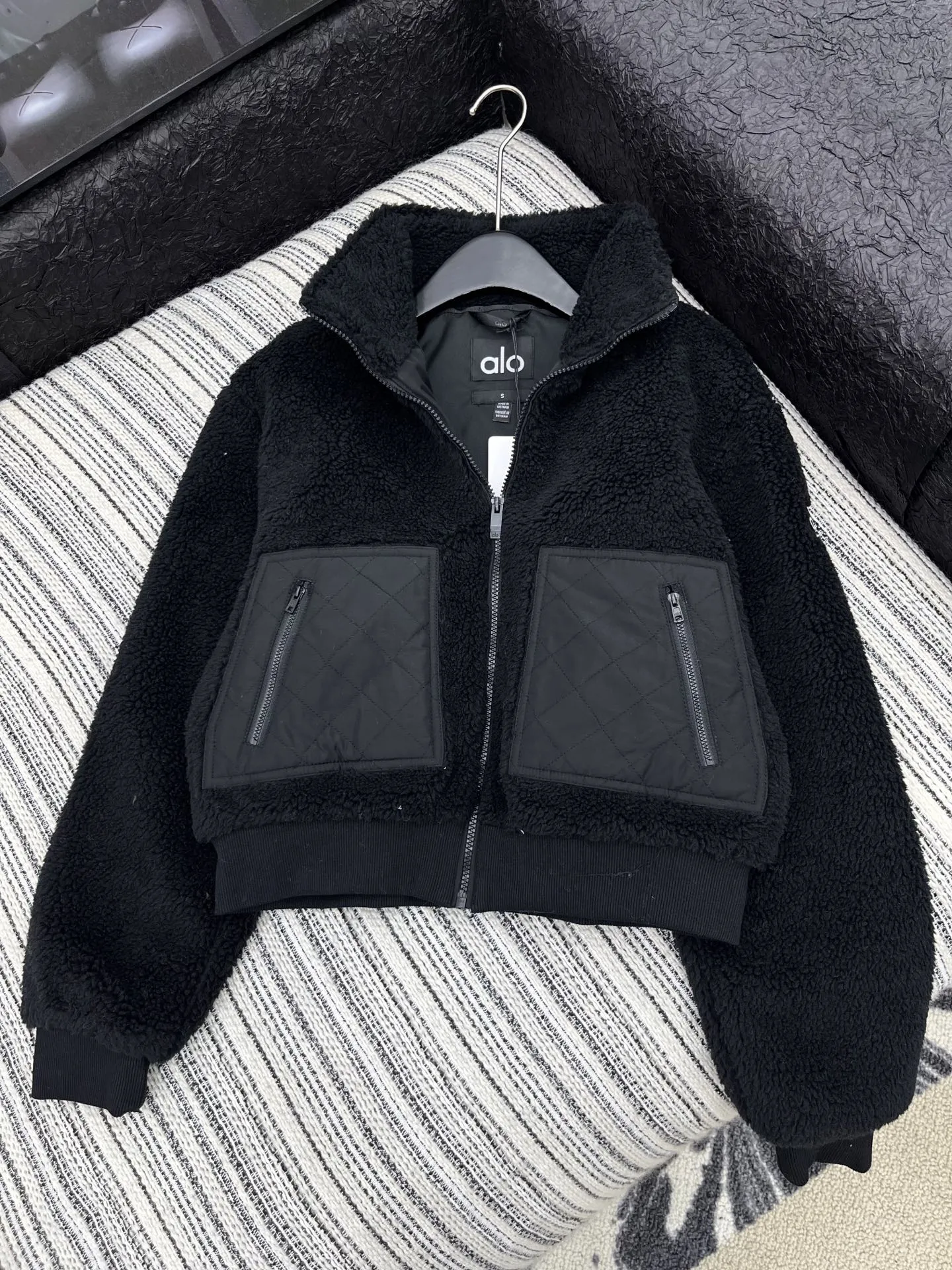 Alo Lambswool Jacket view 2