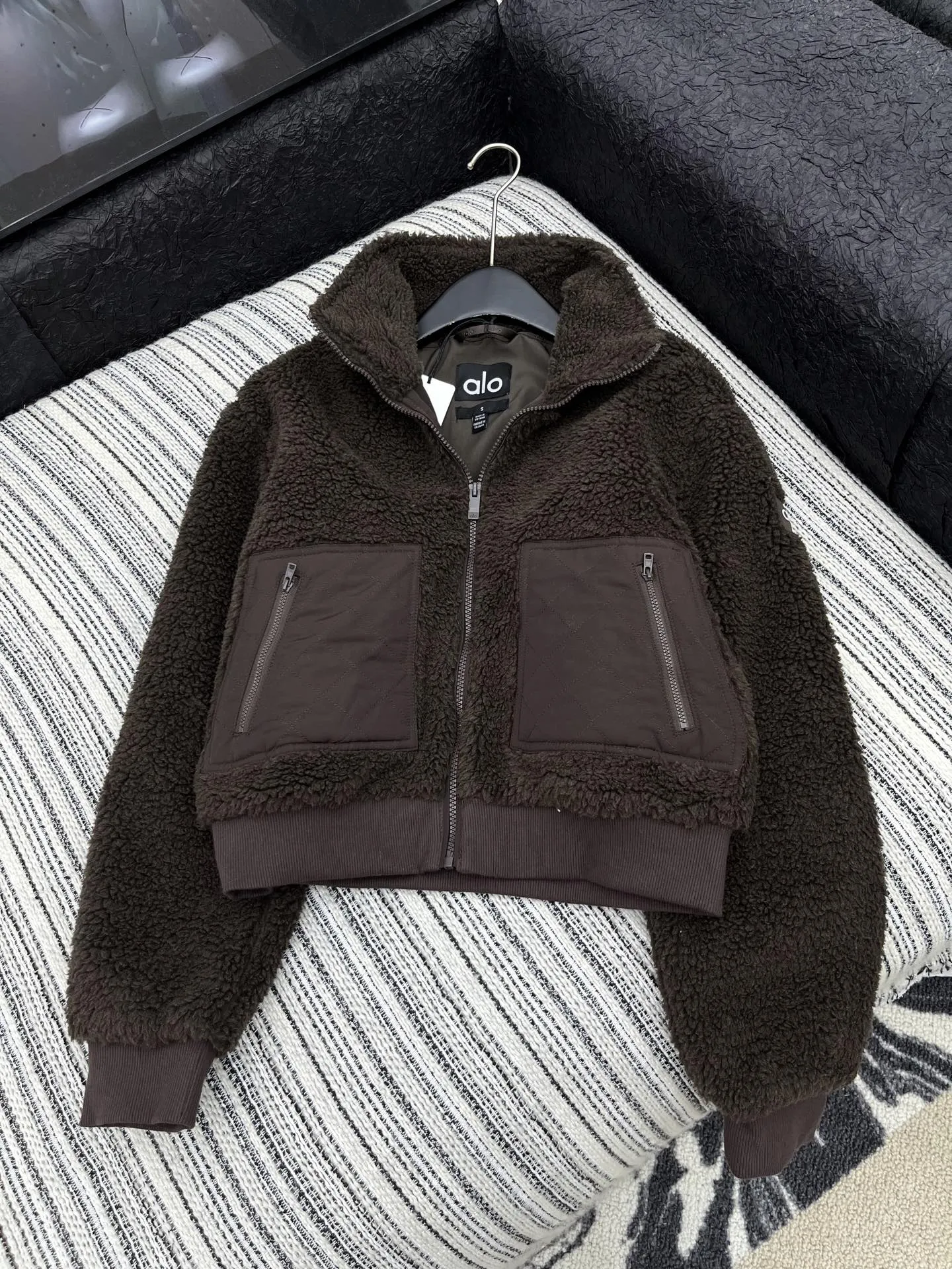Alo Lambswool Jacket view 4