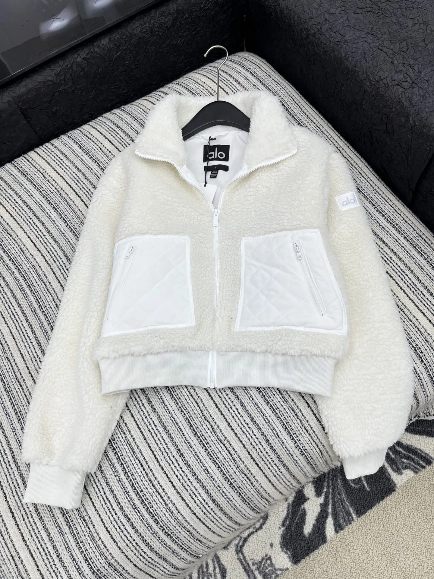 Alo Lambswool Jacket view 6