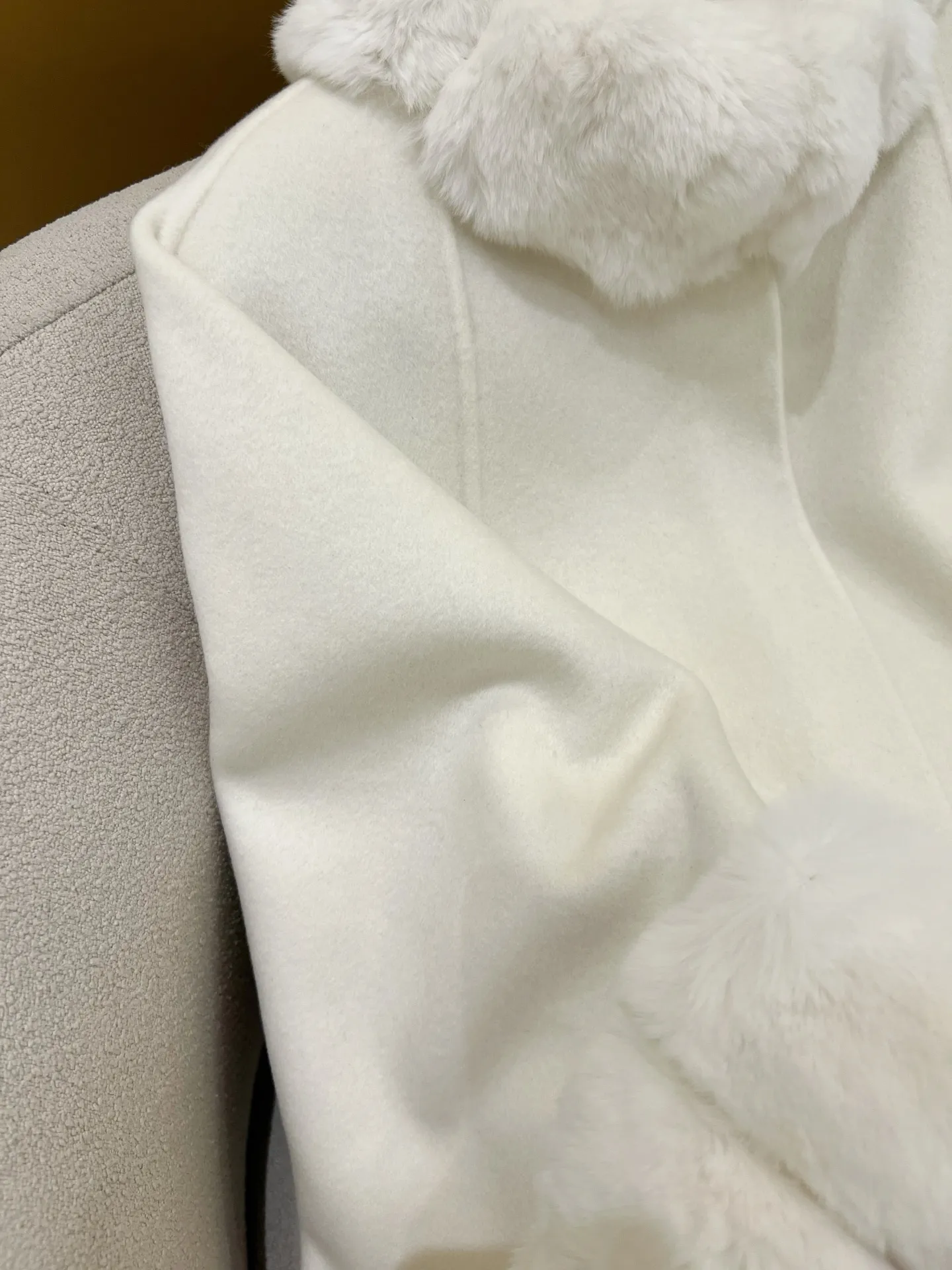 Andean Cashmere Chinchilla Cape view 5