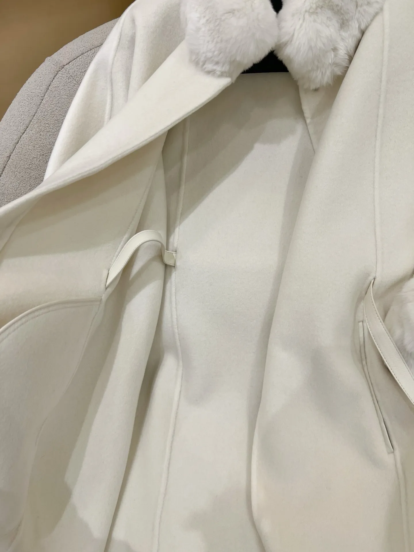 Andean Cashmere Chinchilla Cape view 7