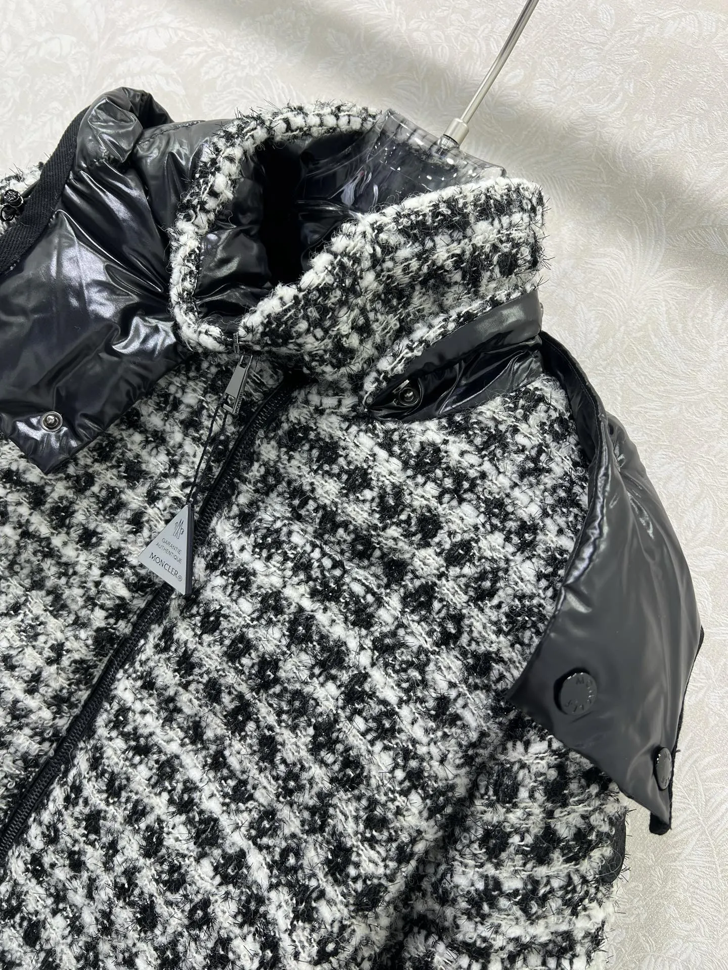Andronne Check Down Jacket view 2